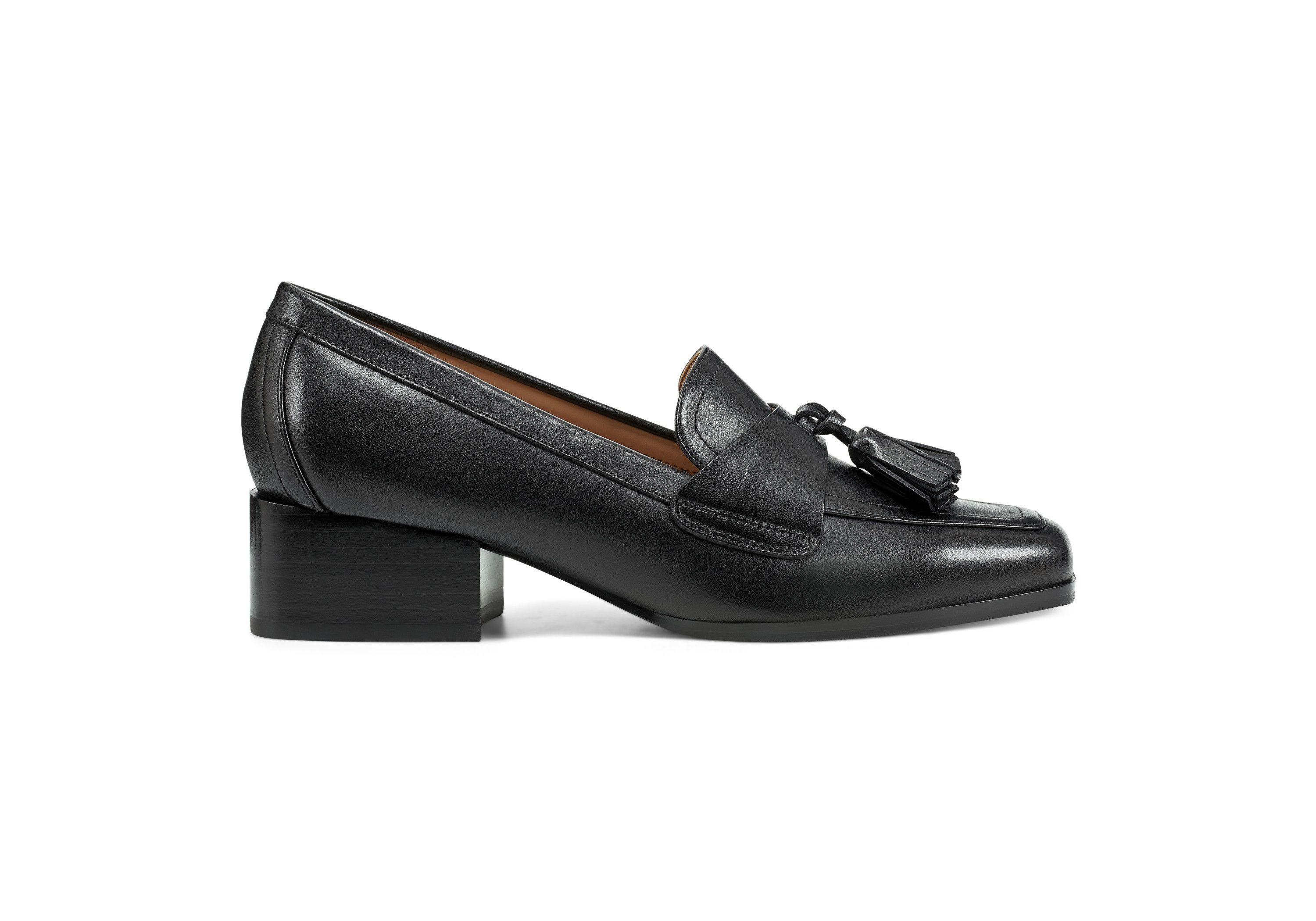 Drew eFlex Block Heel Slip-on Dress Loafers
