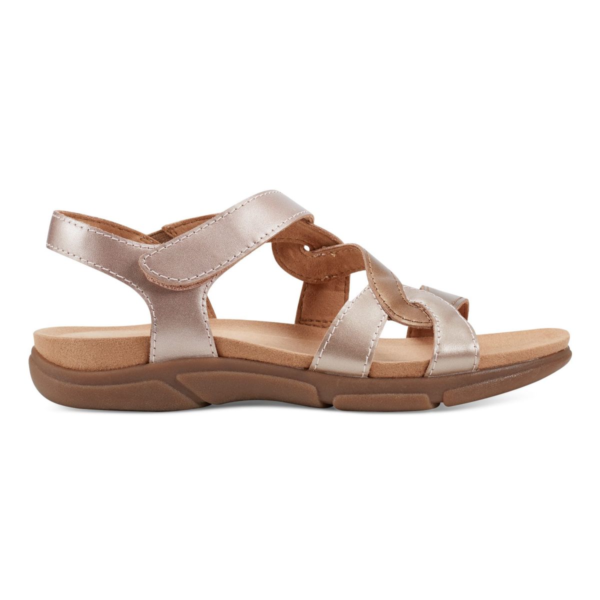 Minny Round Toe Casual Flat Sandals