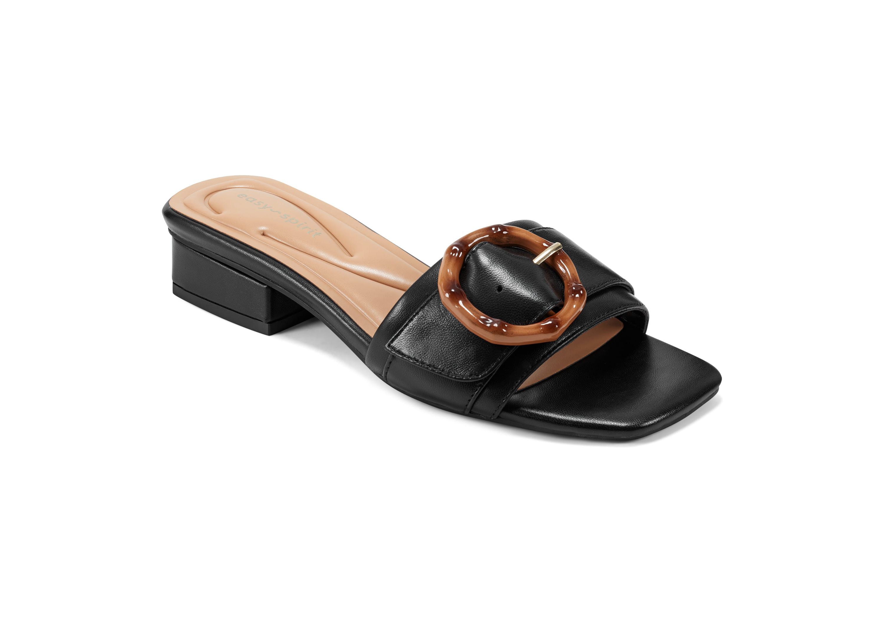 Gatlin Square Toe Slip-on Dress Sandals