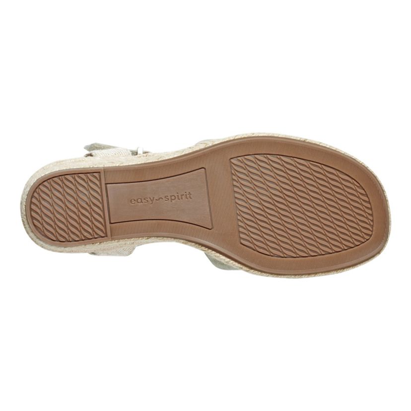 Shandra Ankle Strap Round Toe Wedge Sandals