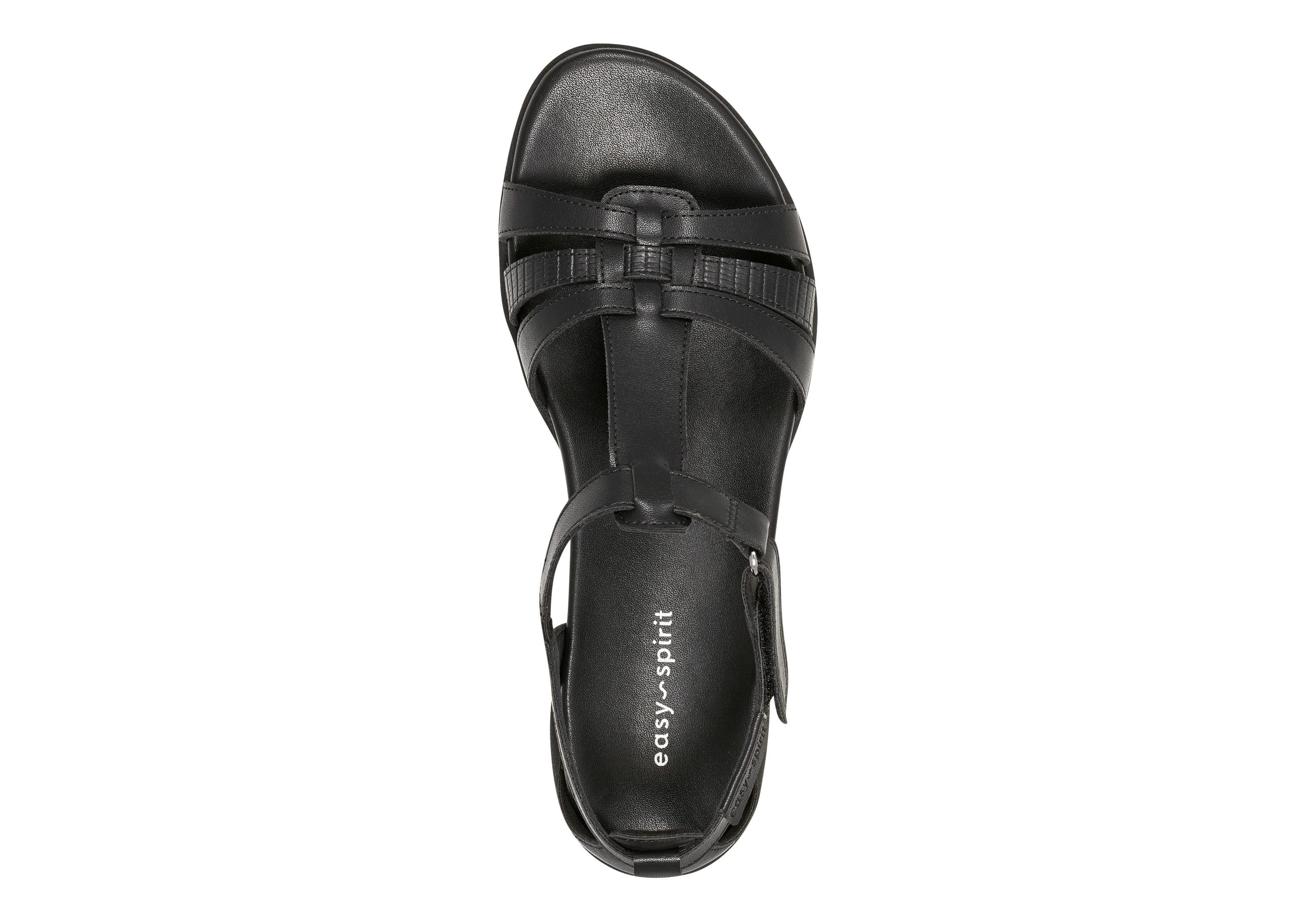 Leia Round Toe Strappy Flat Sandals
