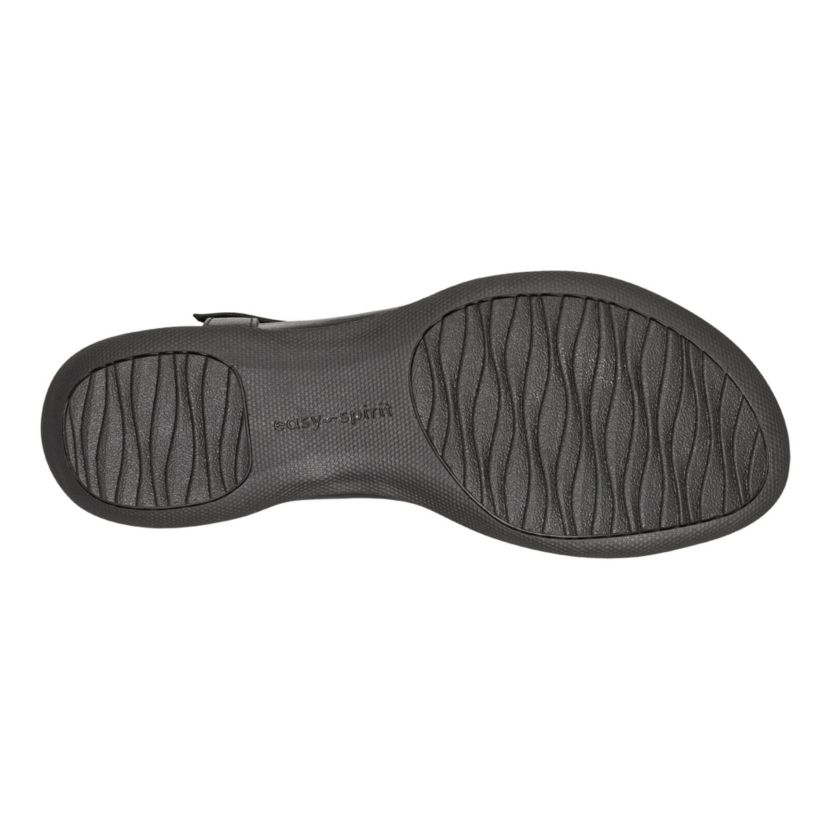 Leia Round Toe Strappy Flat Sandals