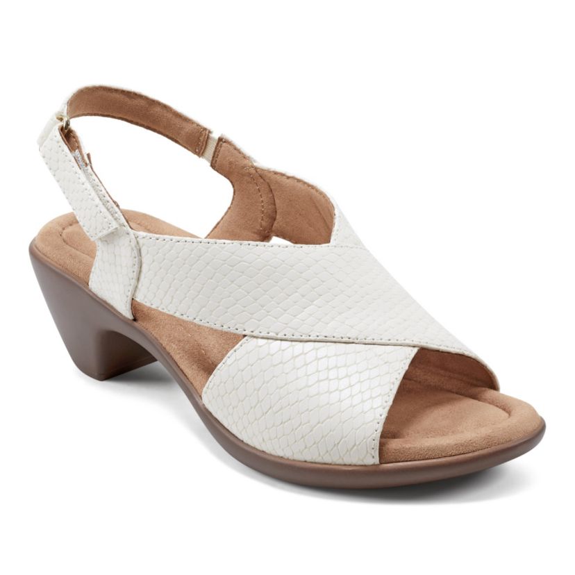 Chantal Open Toe Strappy Block Heel Sandals