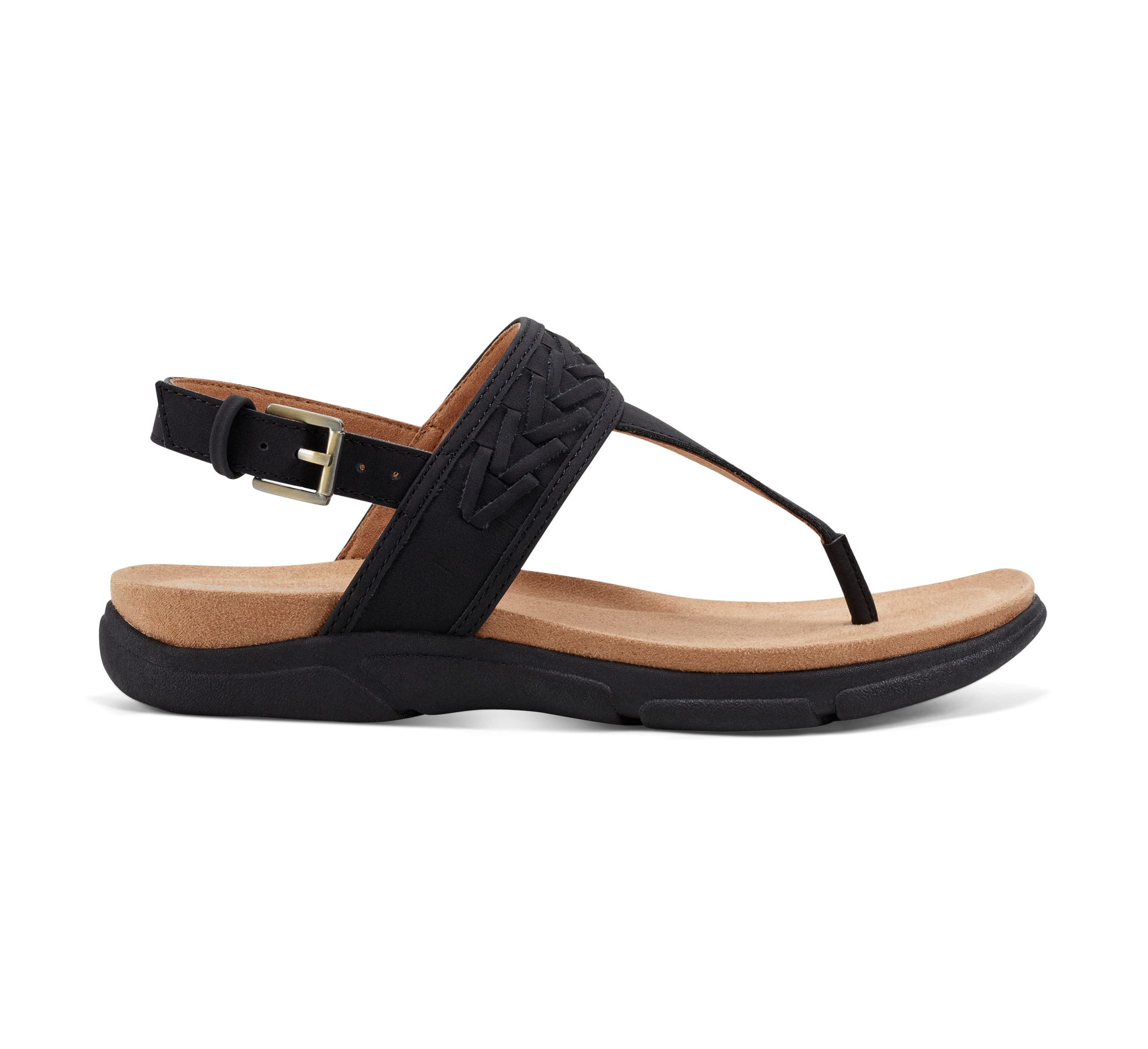 Monte Round Toe Thong Strap Sandals