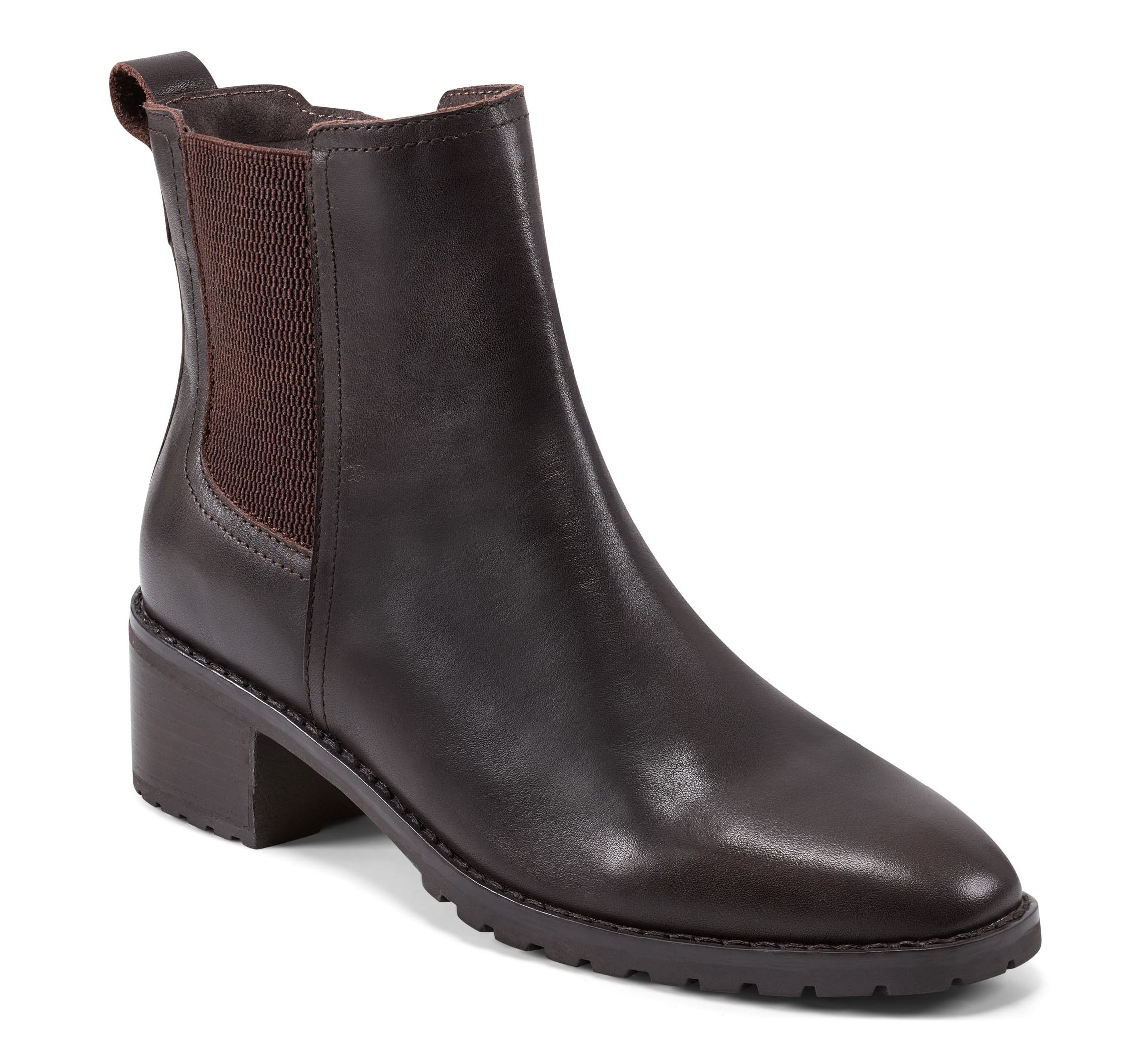 Fedra eFlex Block Heel Dress Booties