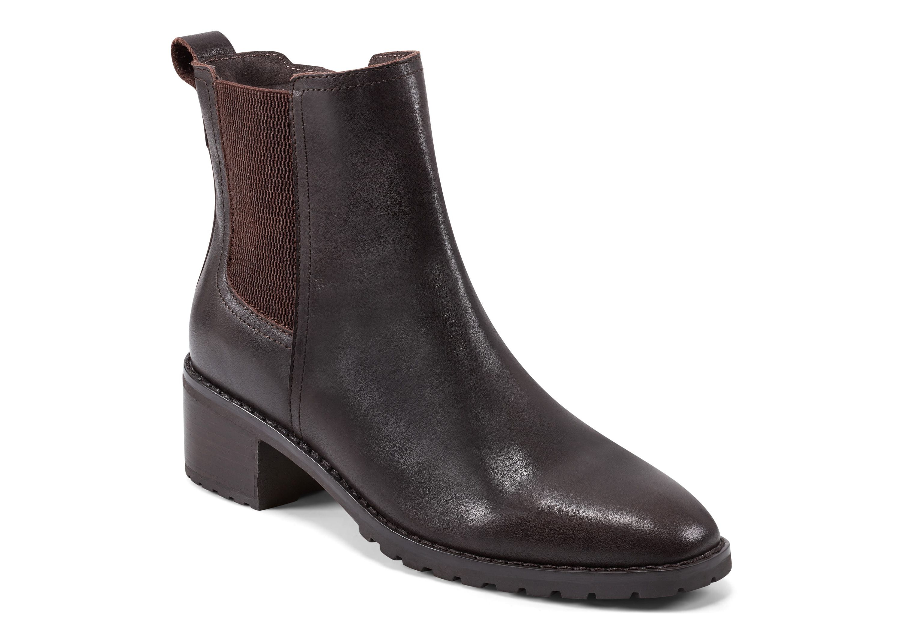 Fedra eFlex Block Heel Dress Booties