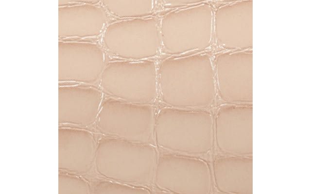 Light Natural Patent Leather Croco