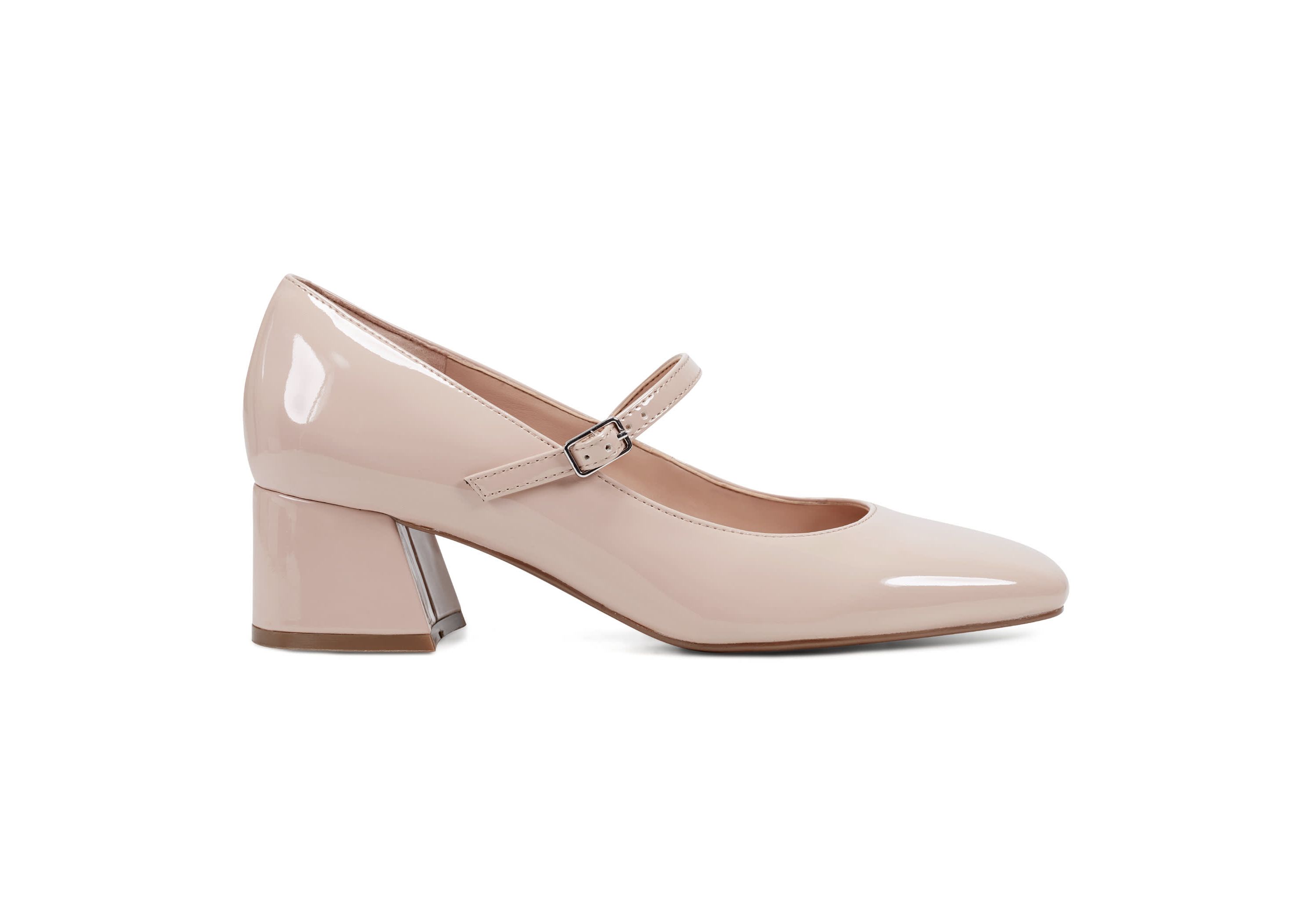 Marlay Block Heel Square Toe Dress Pumps