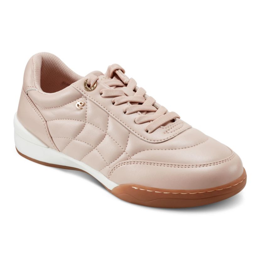 Haigan Round Toe Casual Lace-up Sneakers
