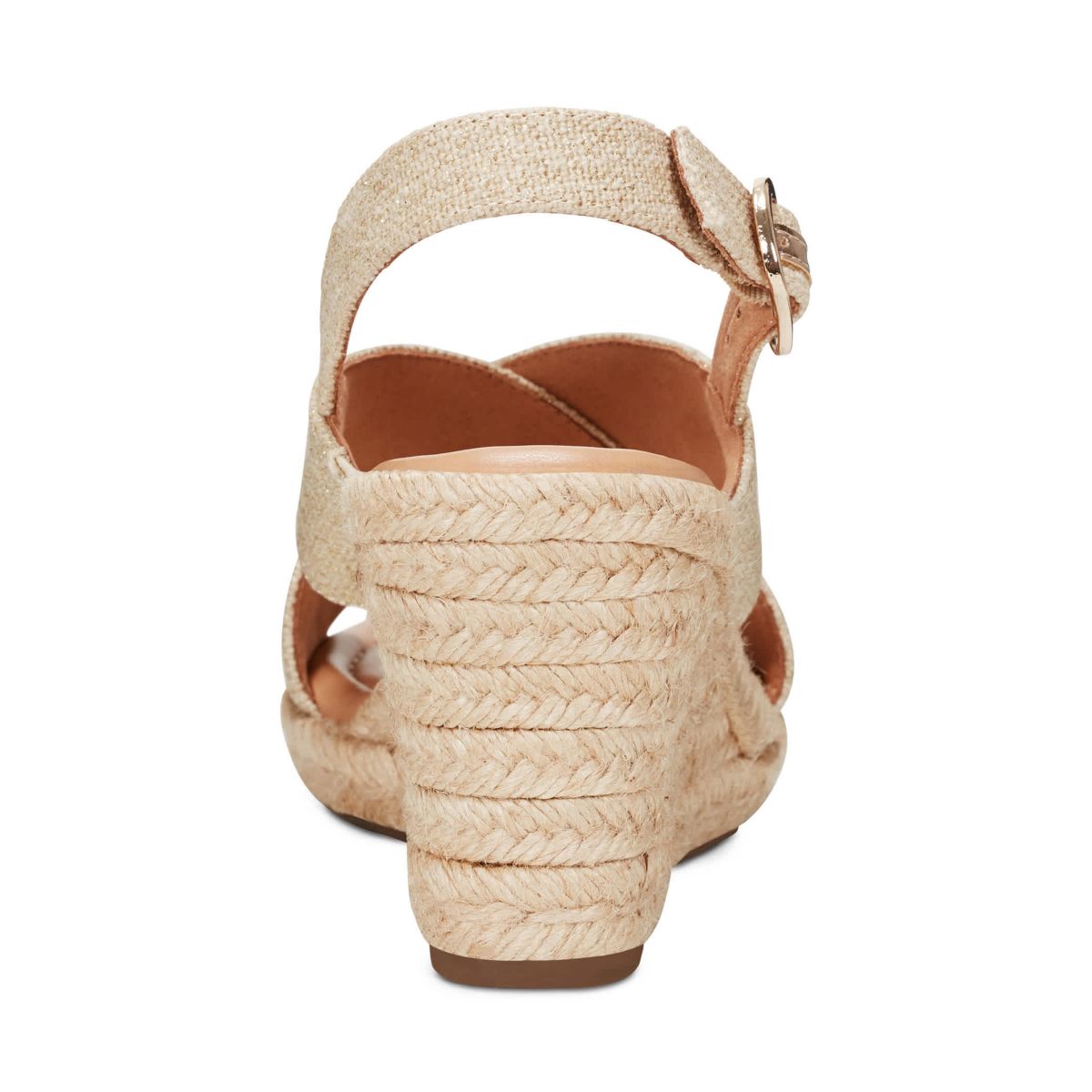 Ariane Open Toe Slingback Wedge Sandals