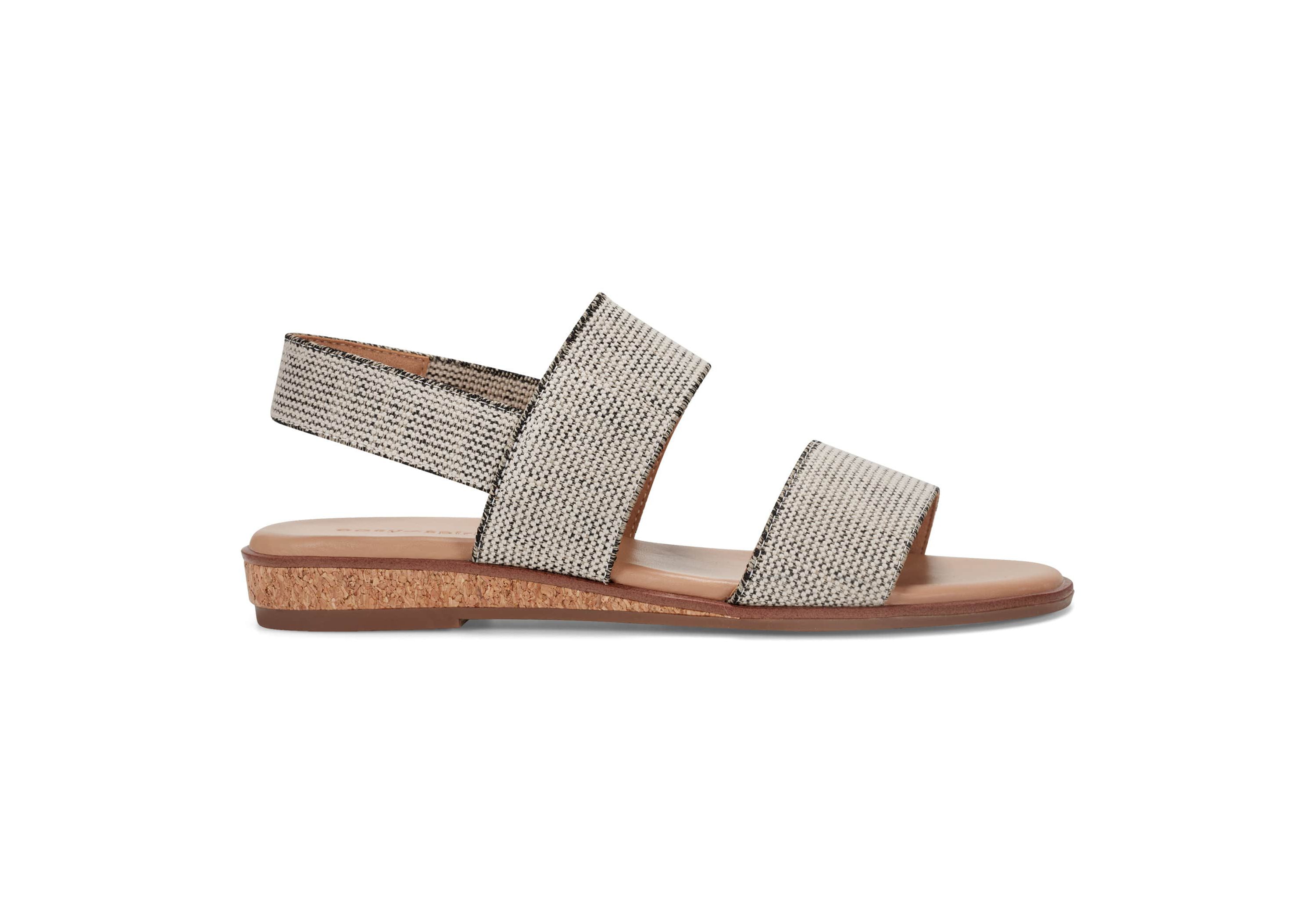 Lana Open Toe Slingback Flat Casual Sandals