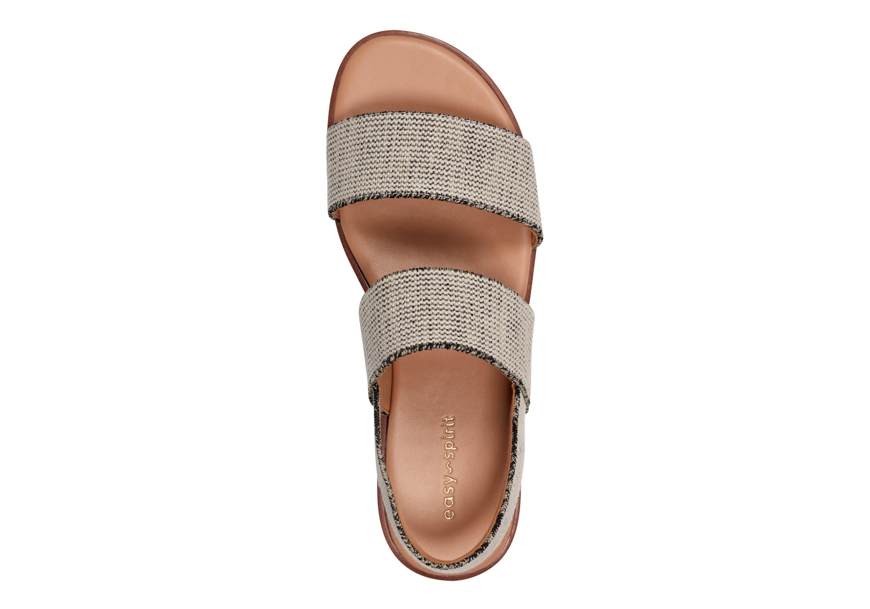 Lana Open Toe Slingback Flat Casual Sandals
