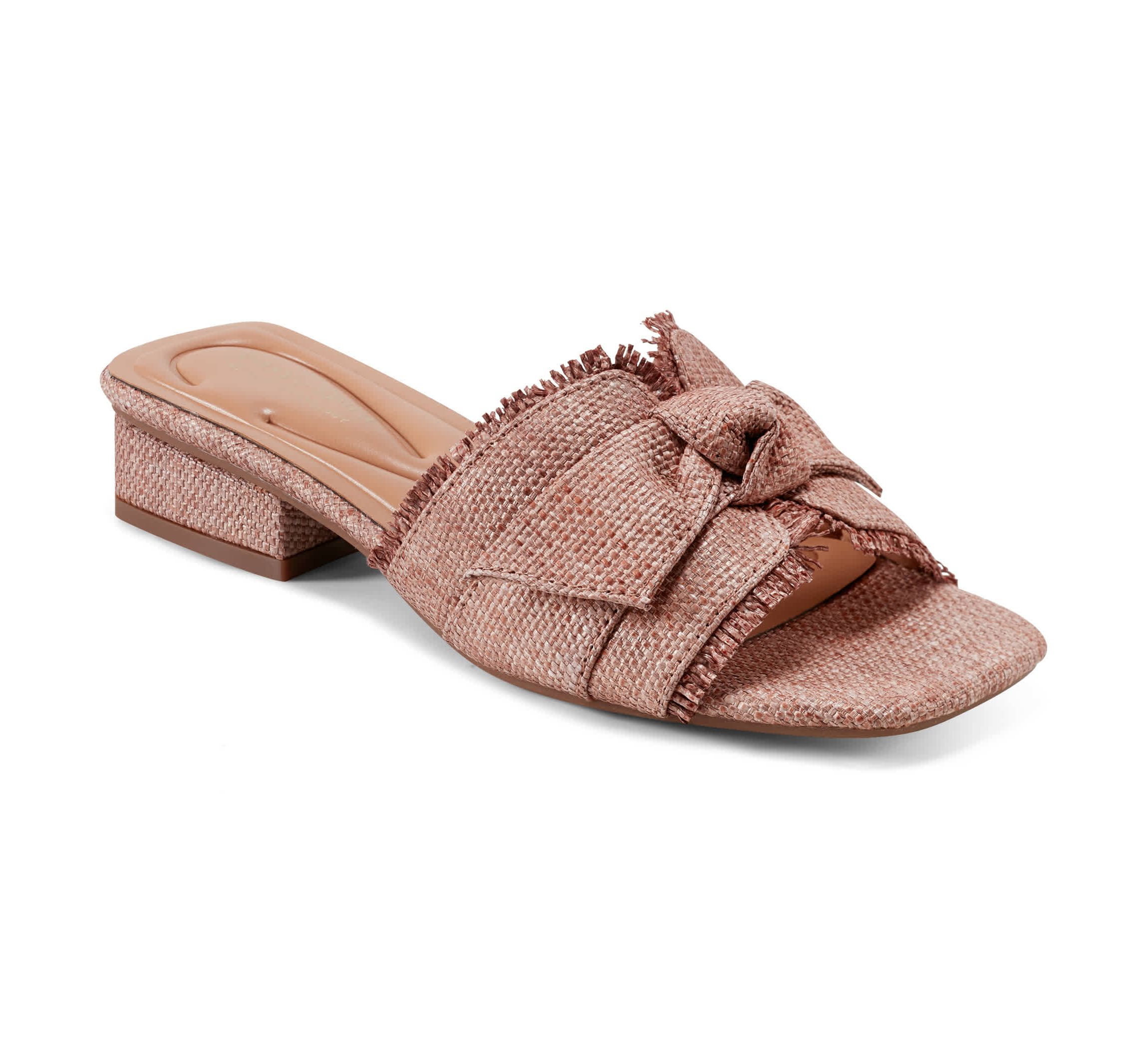 Girly eFlex Slip-on Square Toe Dress Sandals