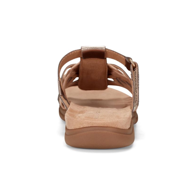 Mindi Strappy Casual Flat Sandals