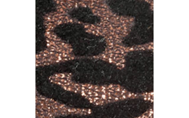Black Velvet/Bronze Leopard Multi