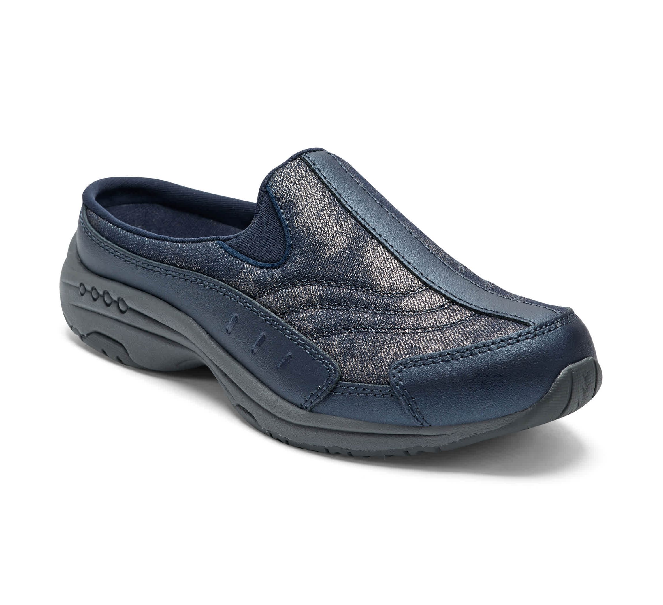 Traveltime Round Toe Casual Slip-on Mules
