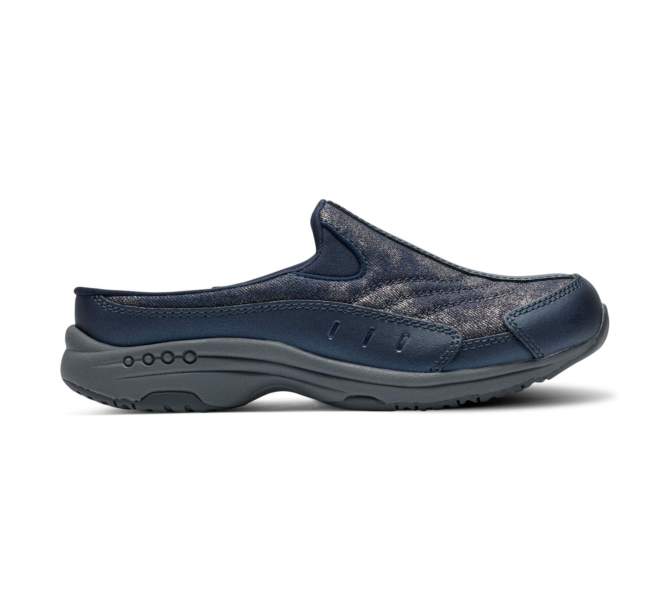 Traveltime Round Toe Casual Slip-on Mules