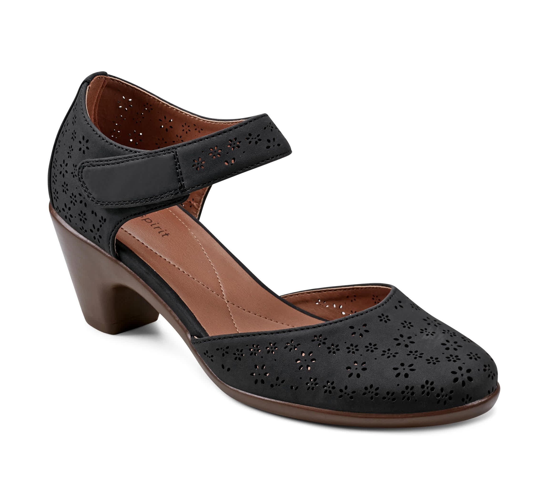 Caty Round Toe Dress Cone Heel Pumps