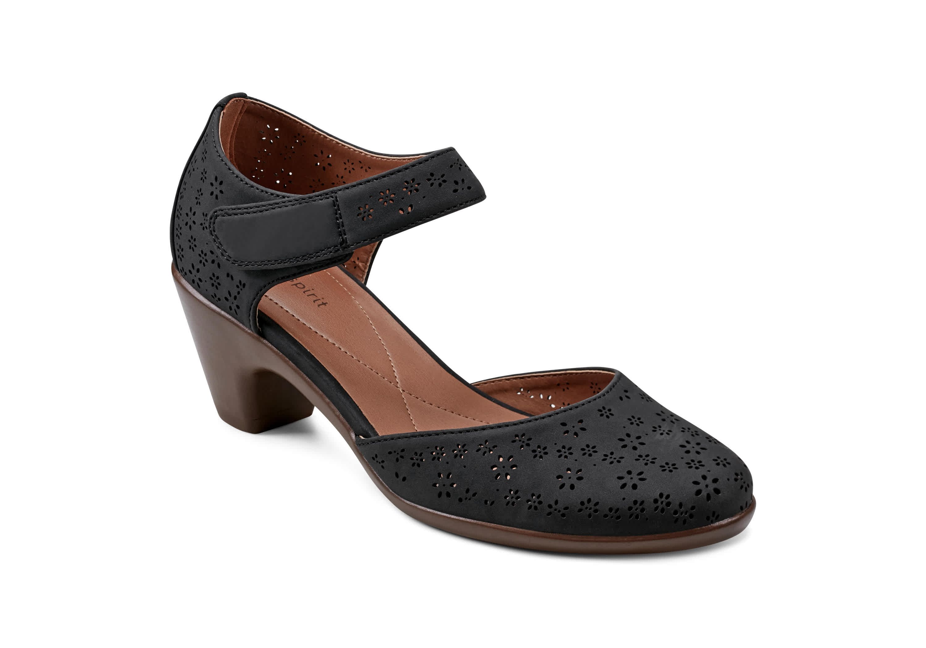 Caty Round Toe Dress Cone Heel Pumps