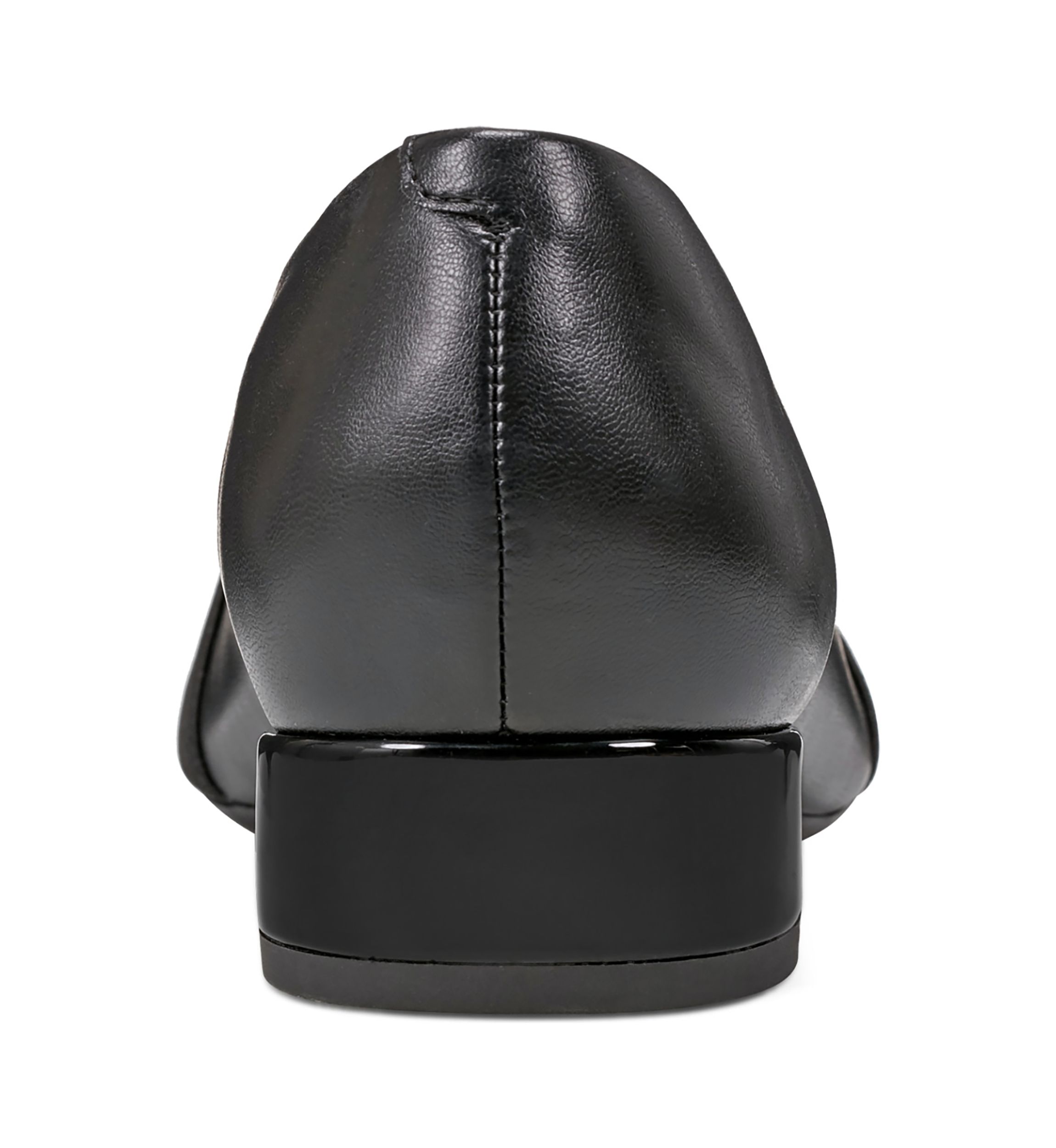 Castle Block Heel Slip On Dress Pumps