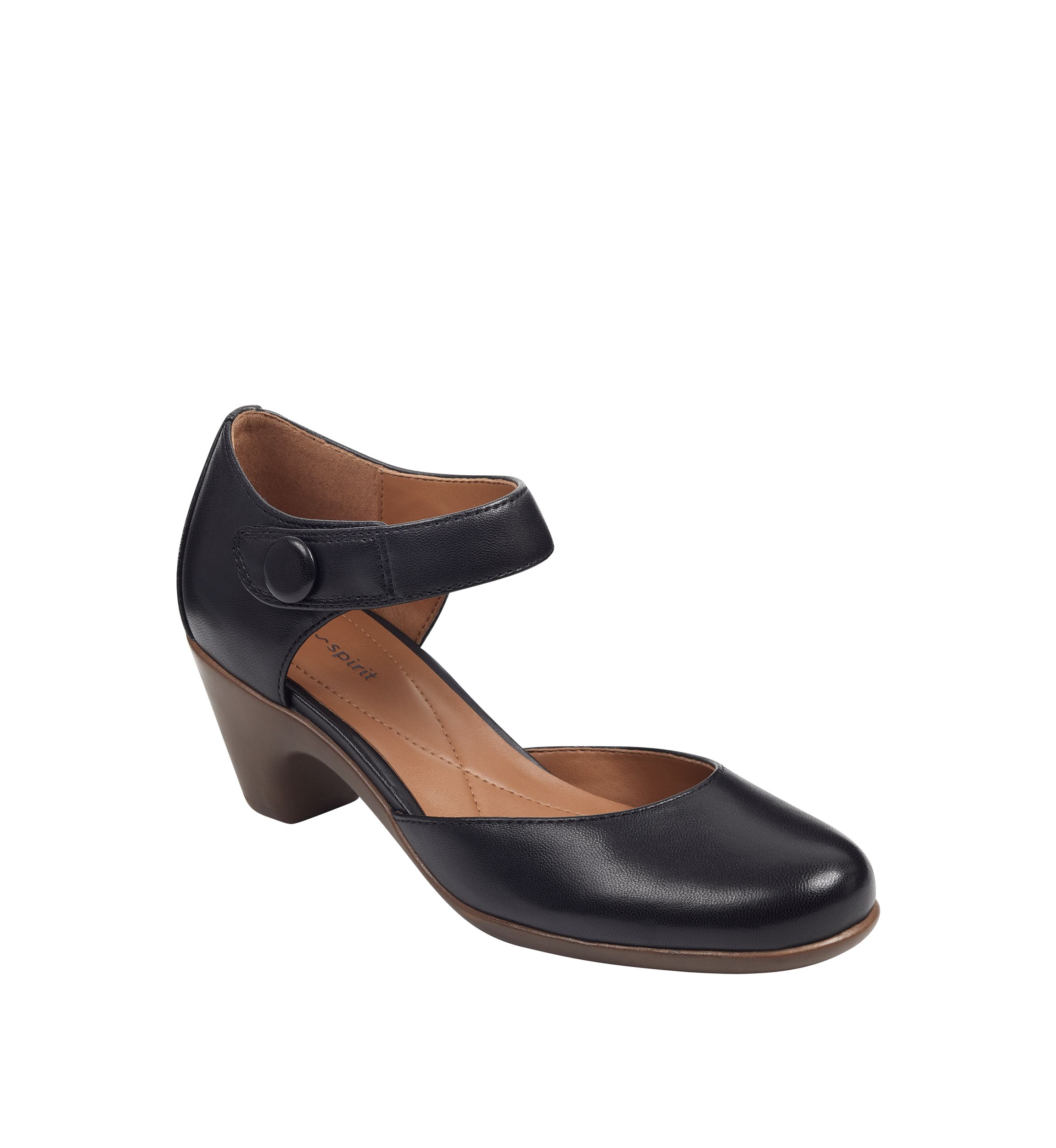 Clarice Mary Jane Block Heel Dress Pumps