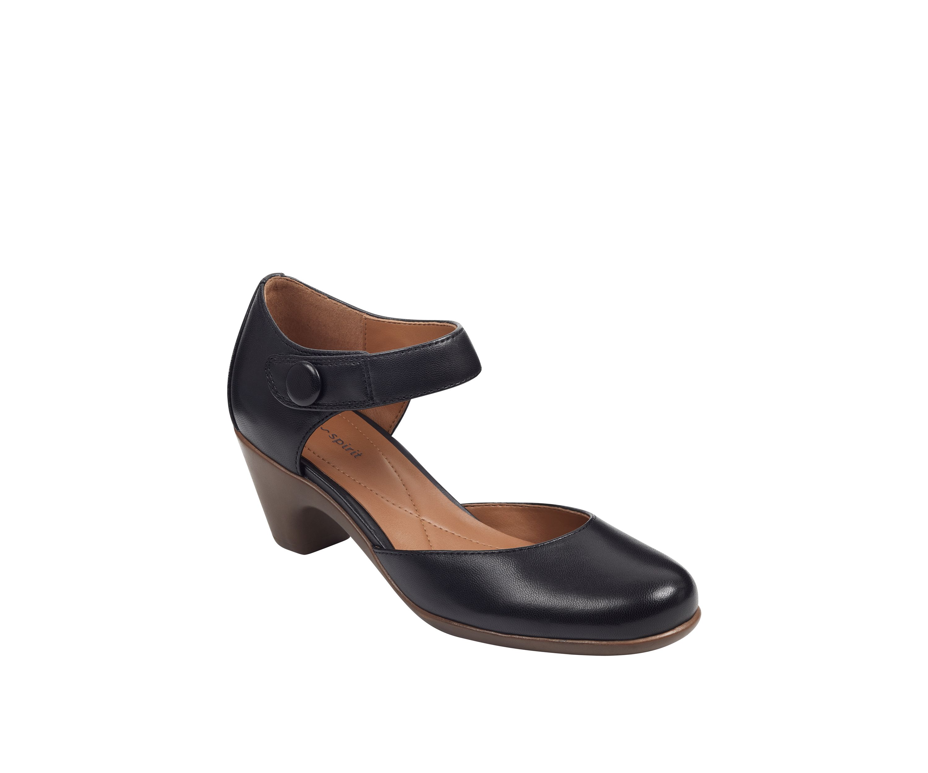 Clarice Mary Jane Block Heel Dress Pumps