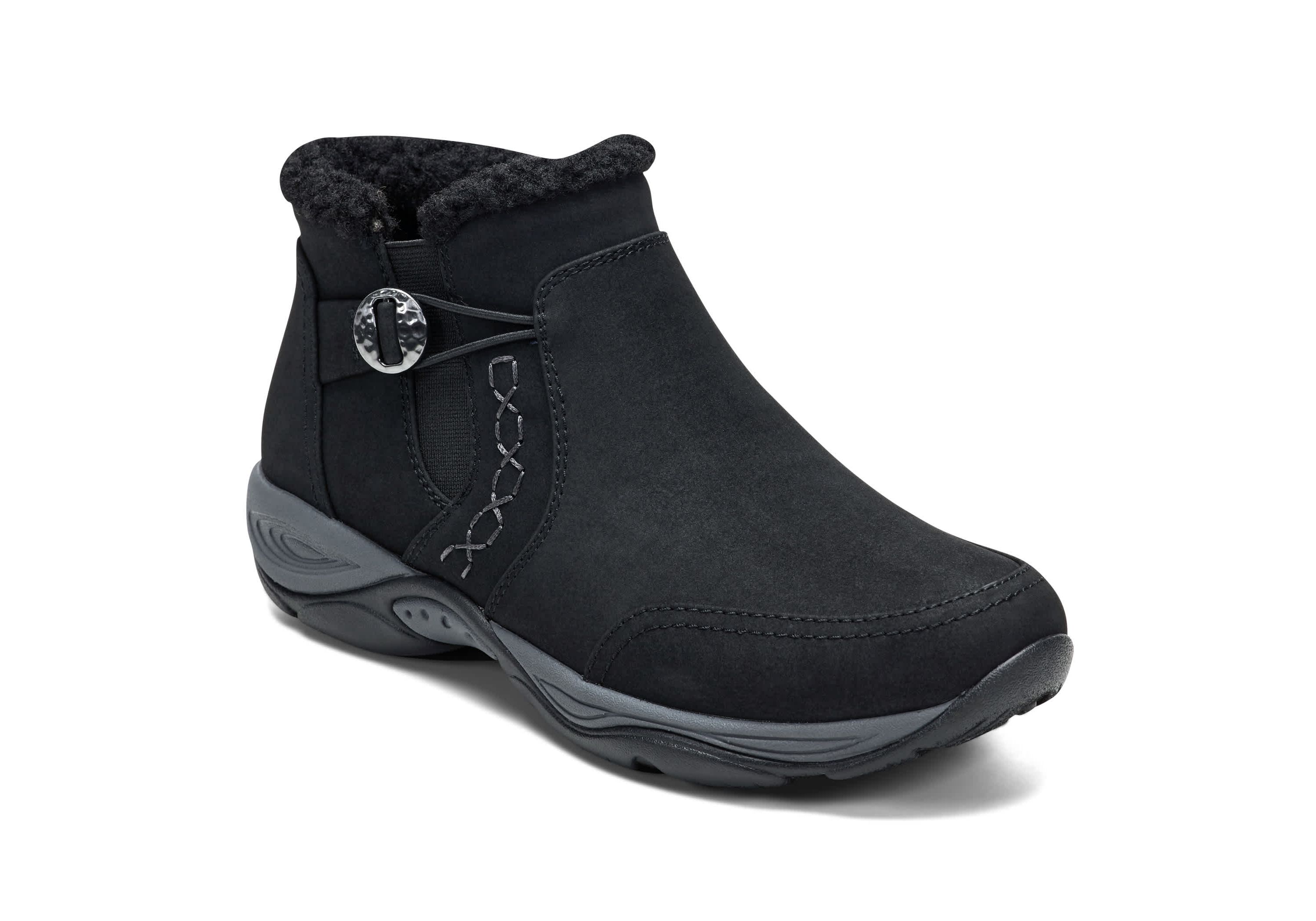 Erique Round Toe Casual Ankle Booties