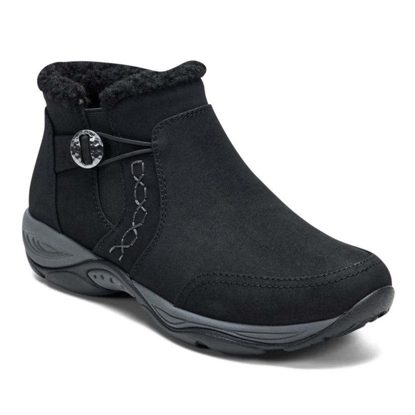 Erique Round Toe Casual Ankle Booties