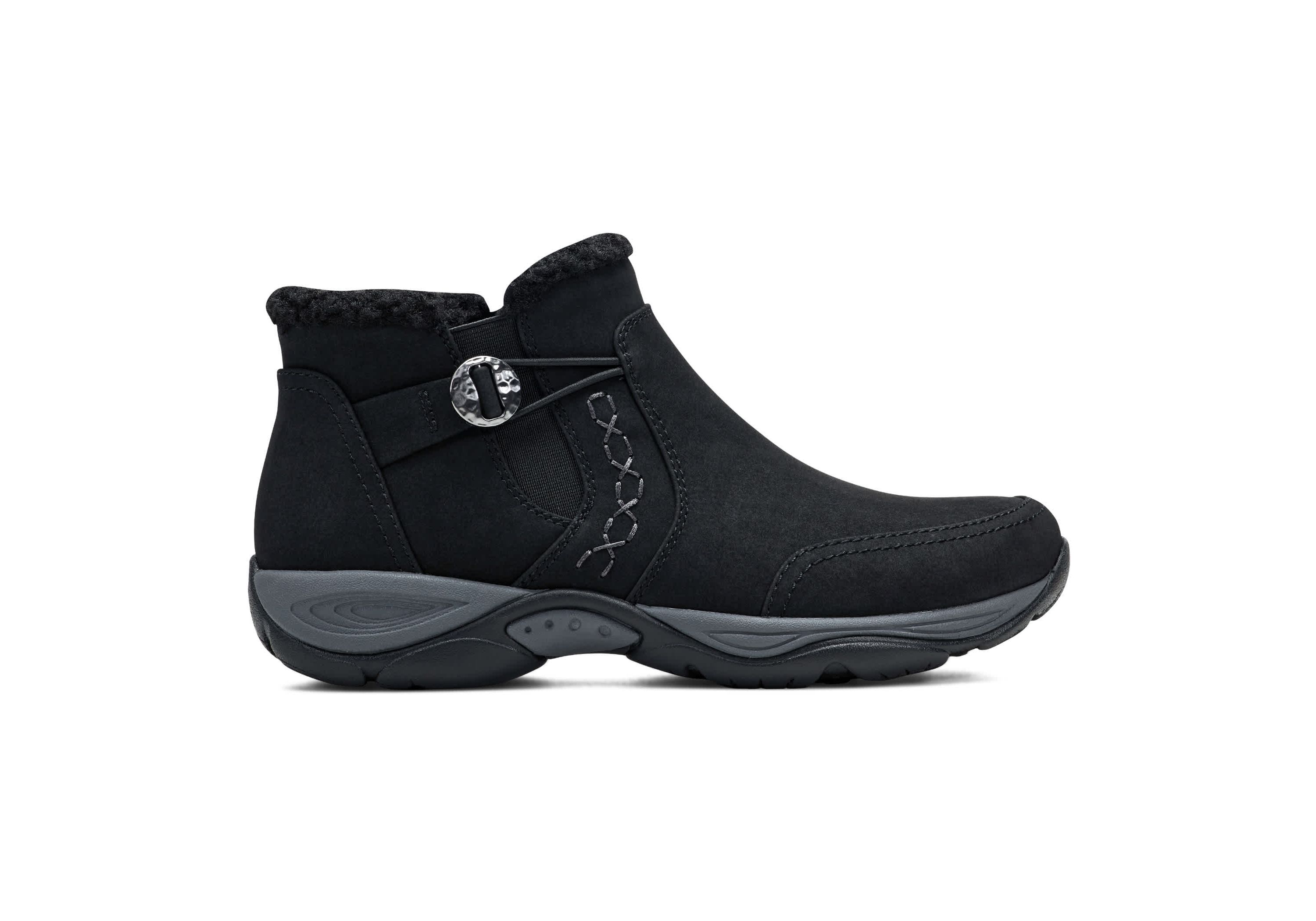 Erique Round Toe Casual Ankle Booties