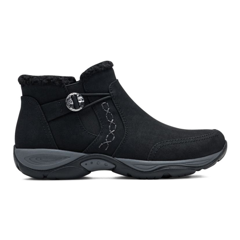 Erique Round Toe Casual Ankle Booties
