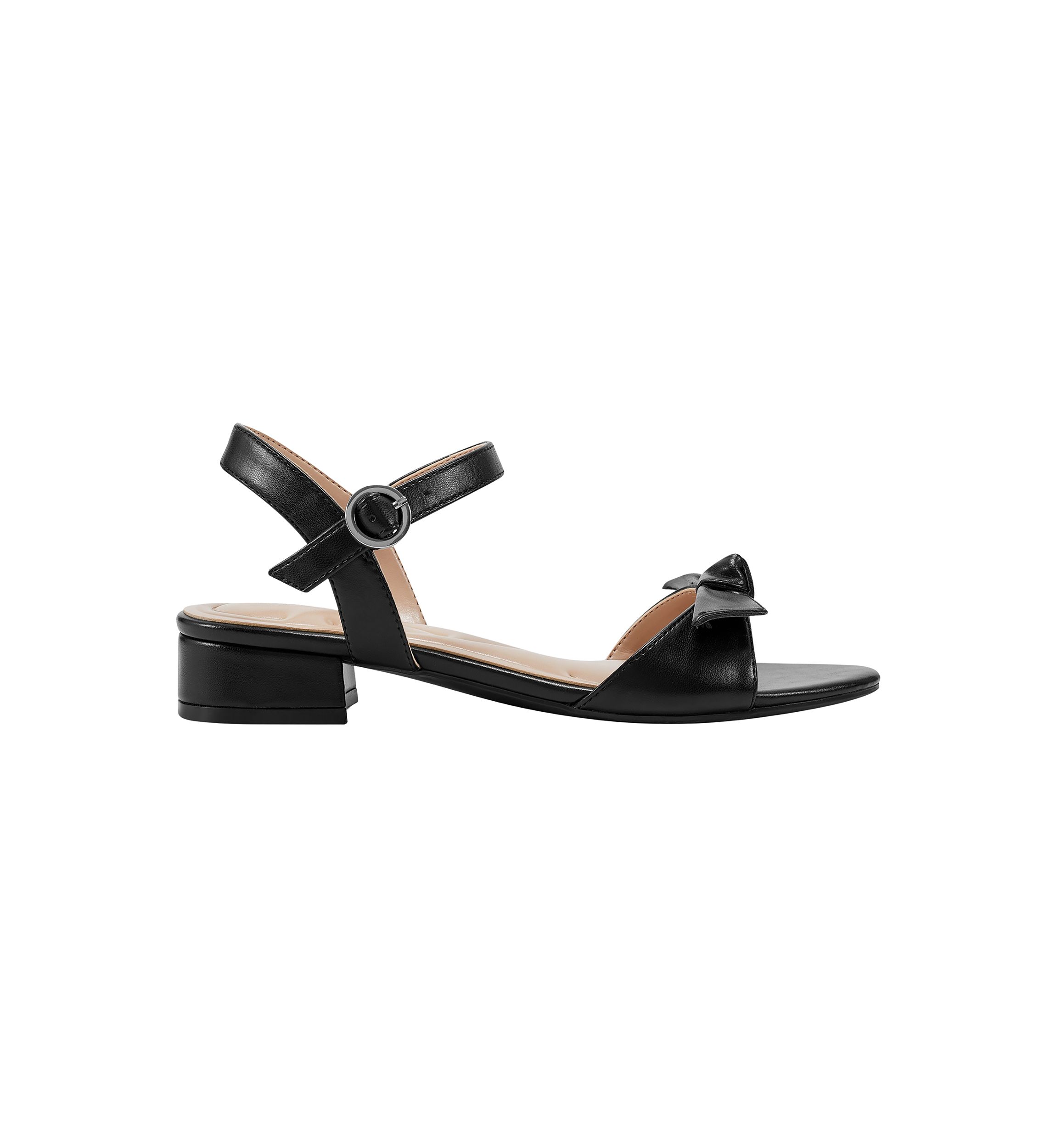 Gia Block Heel Open Toe Dress Sandals