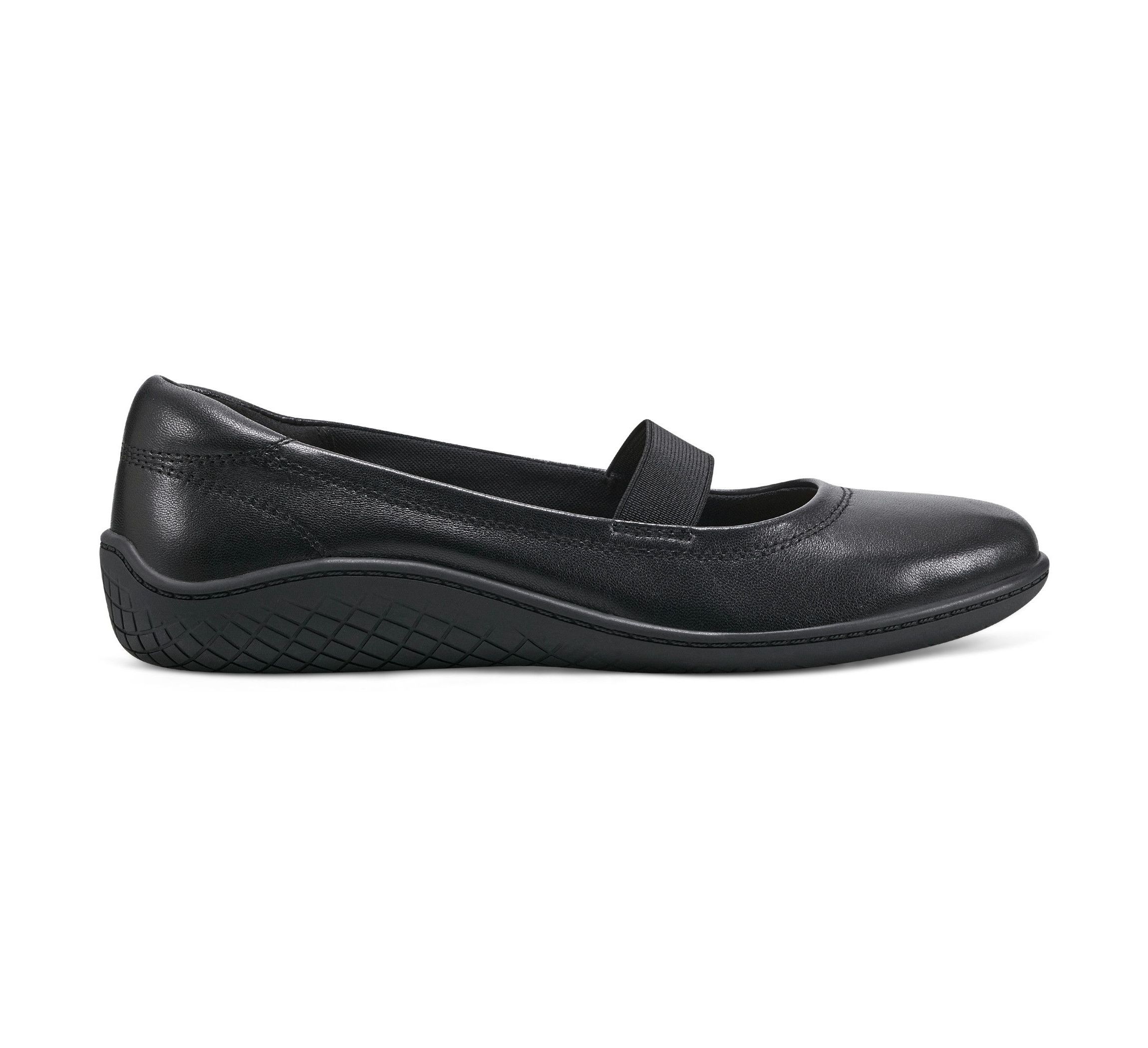 Golden Round Toe Casual Ballet Flats