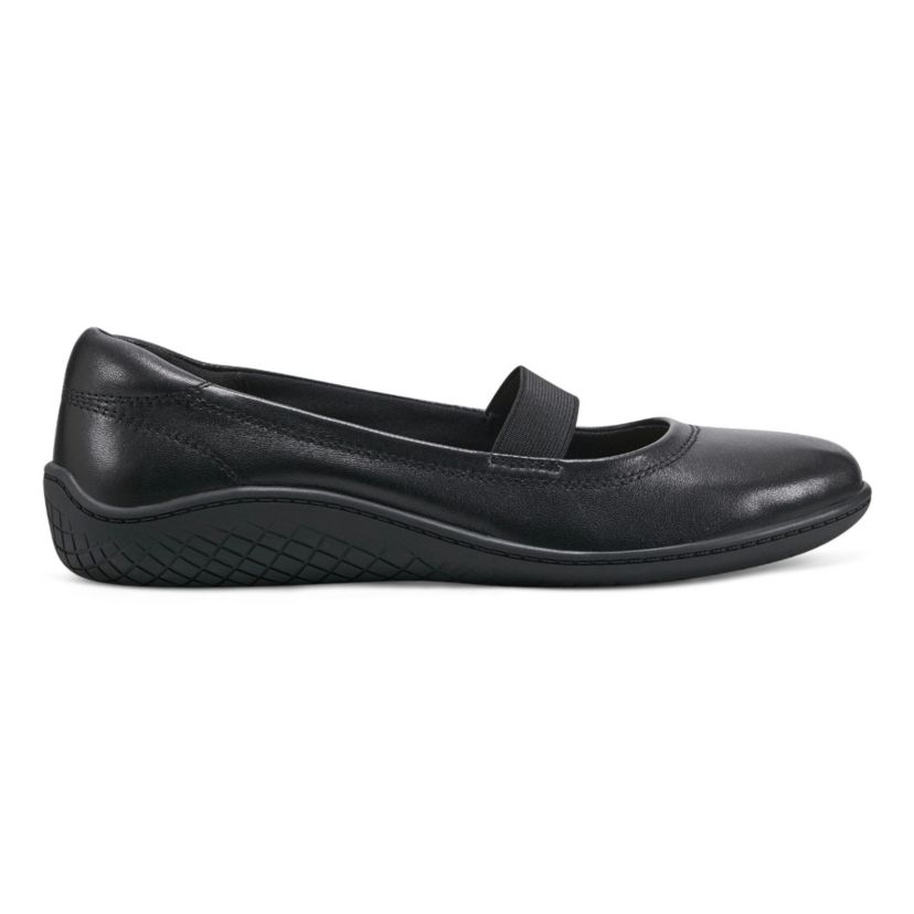 Golden Round Toe Casual Ballet Flats