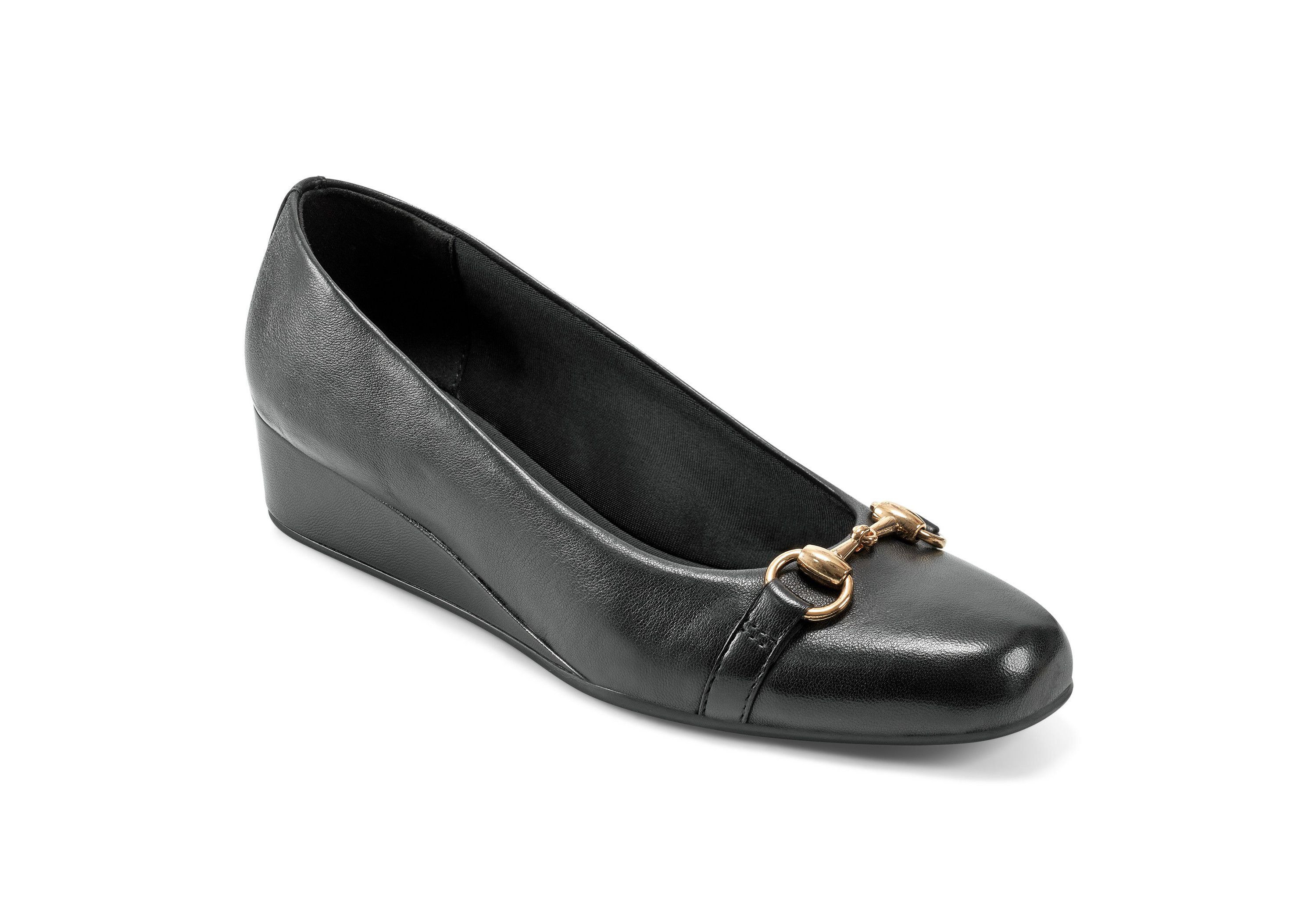 Guliana Slip-on Closed Toe Dress Wedges