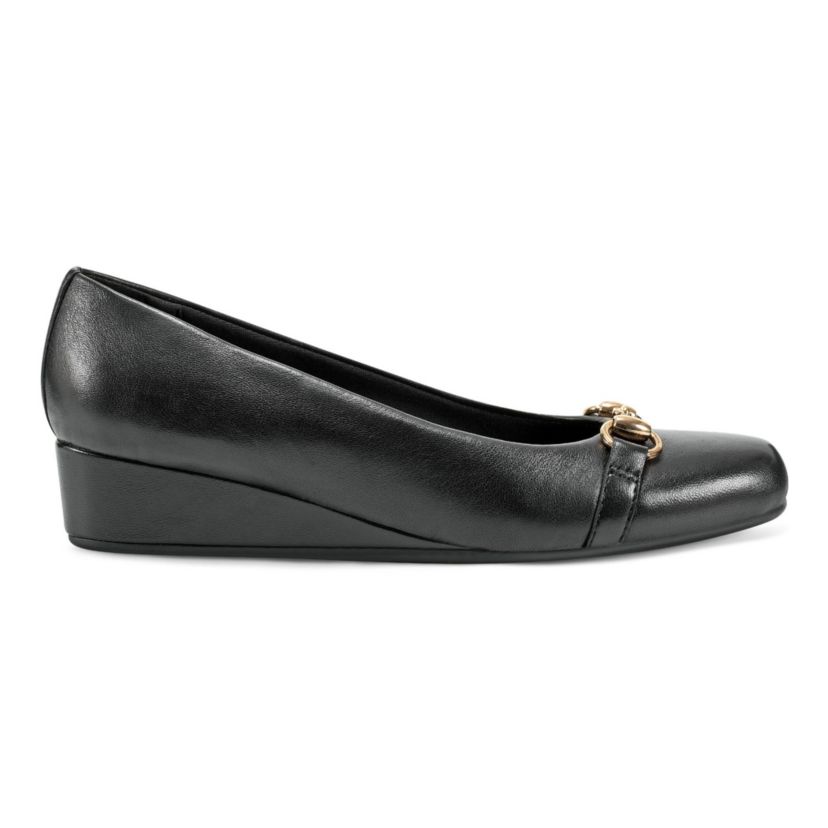 Guliana Slip-on Closed Toe Dress Wedges