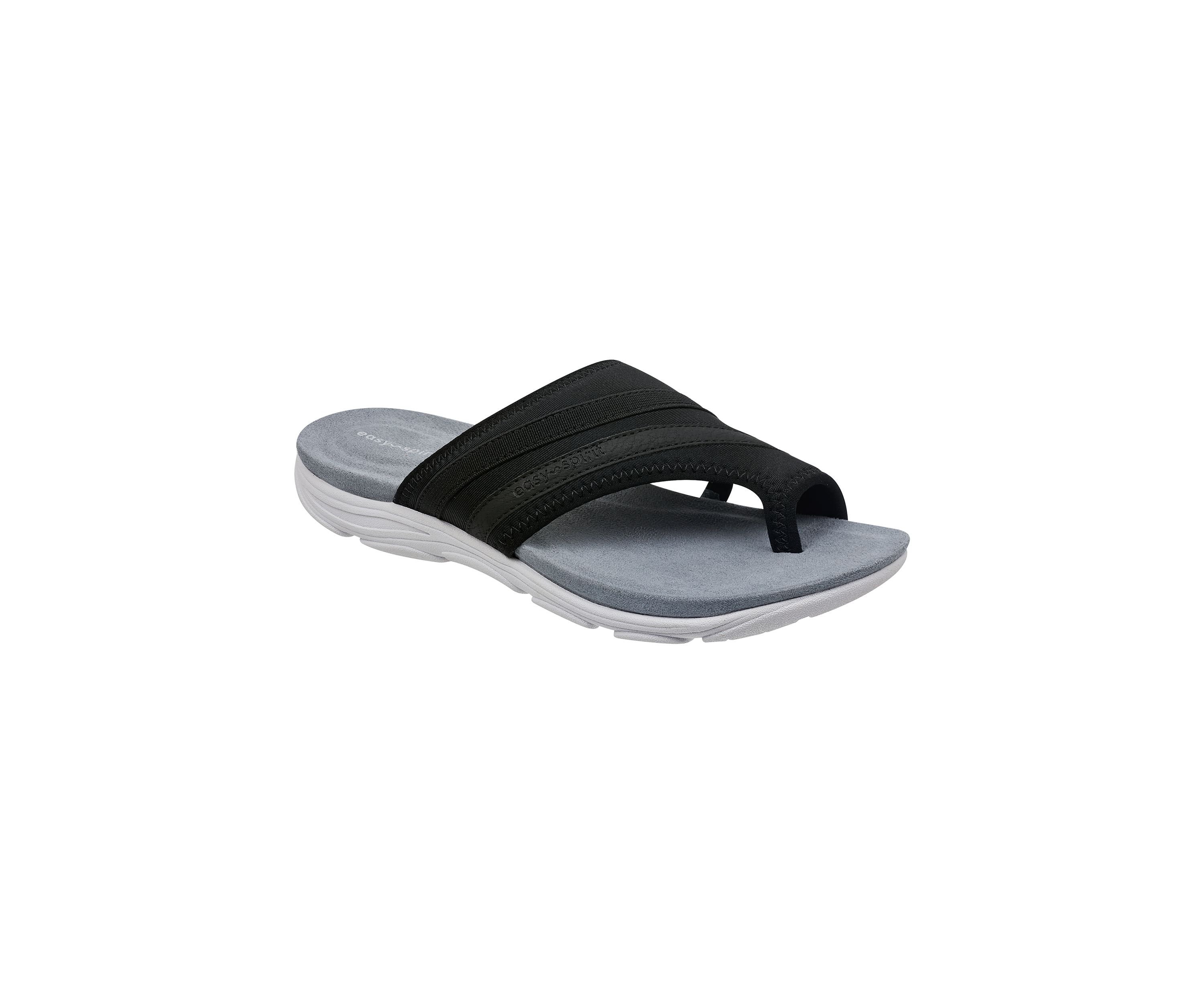 Lola Round Toe Casual Toe Ring Flat Sandals