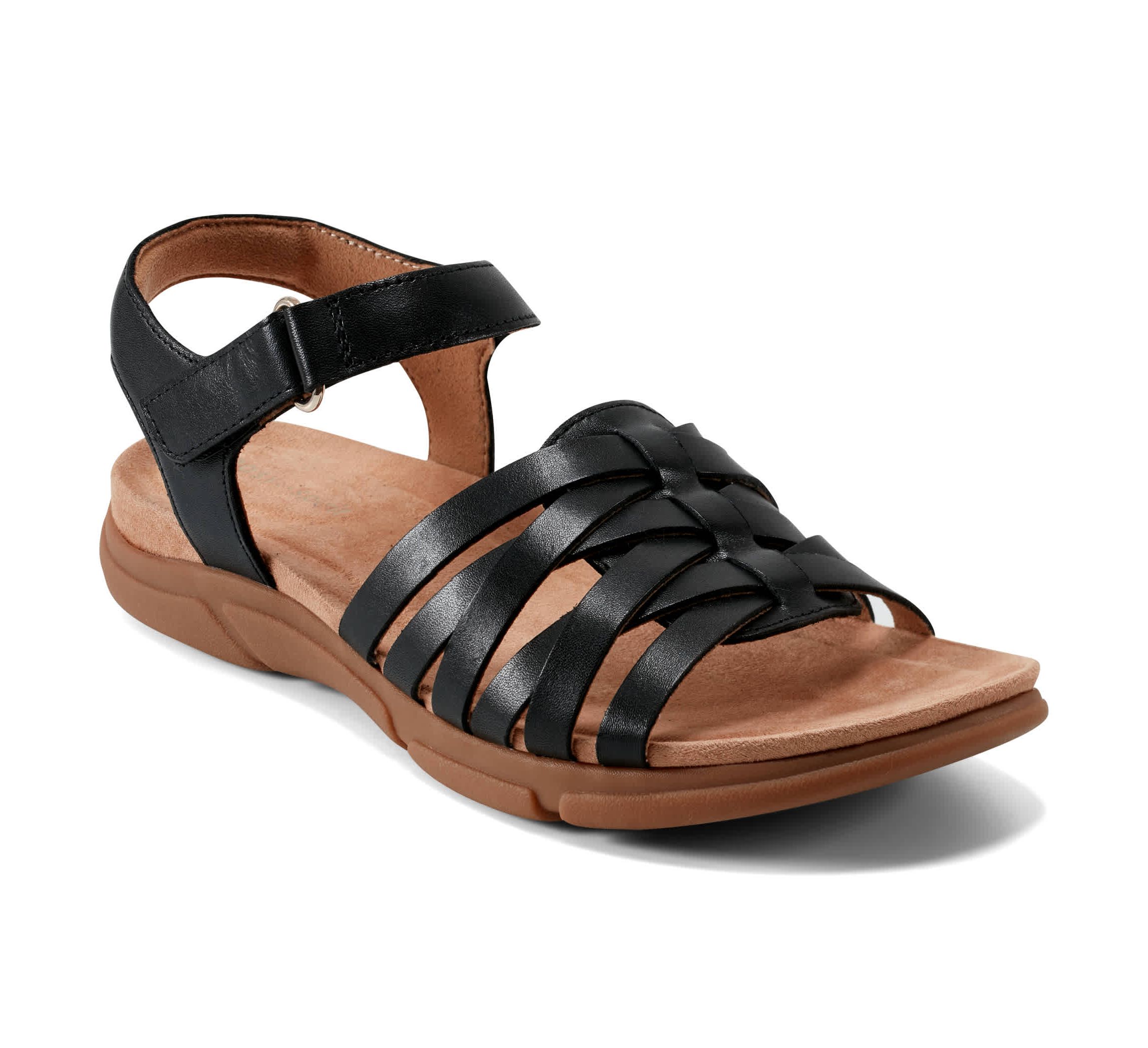 Marlene Open Toe Flat Strappy Sandals