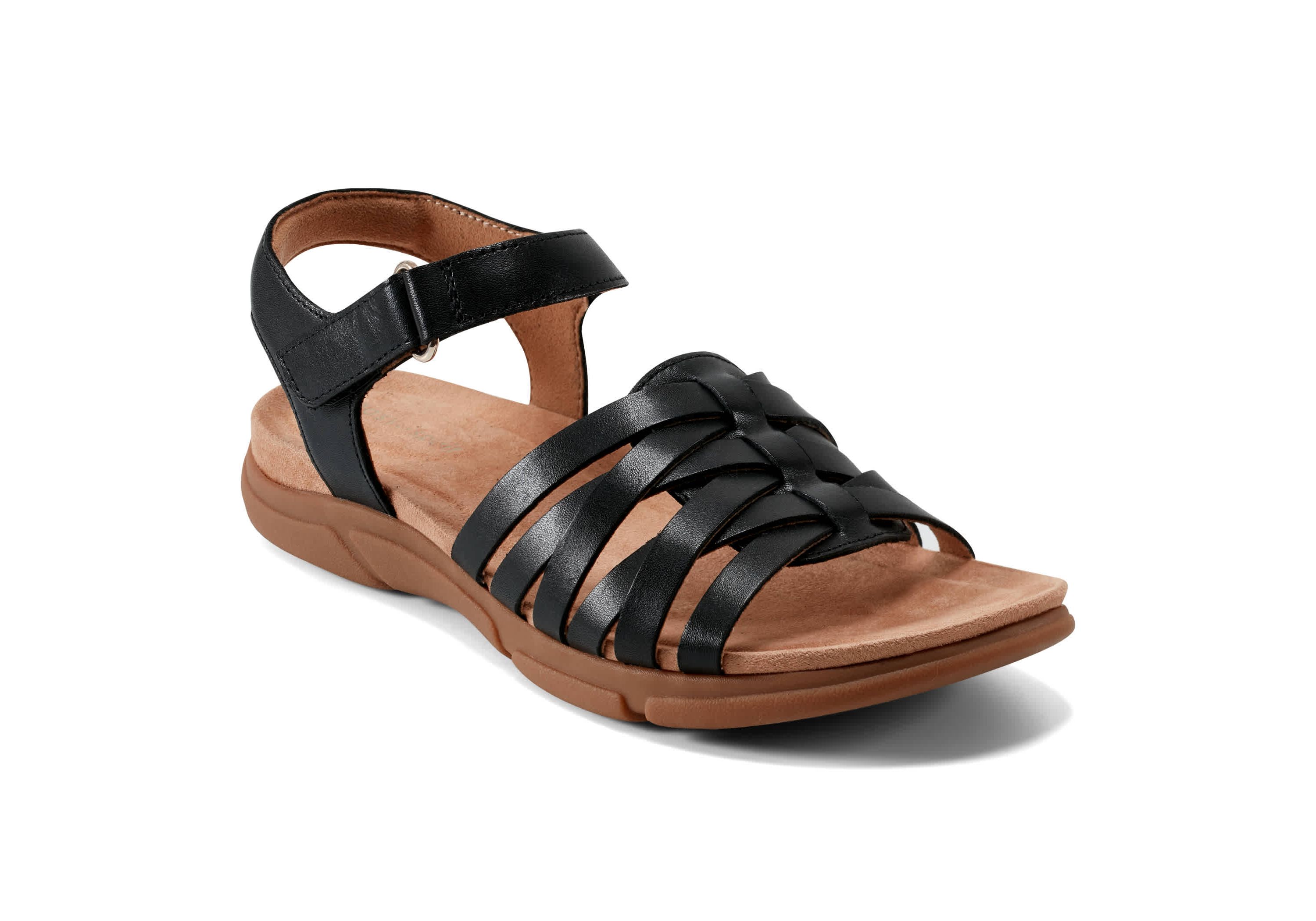 Marlene Open Toe Flat Strappy Sandals