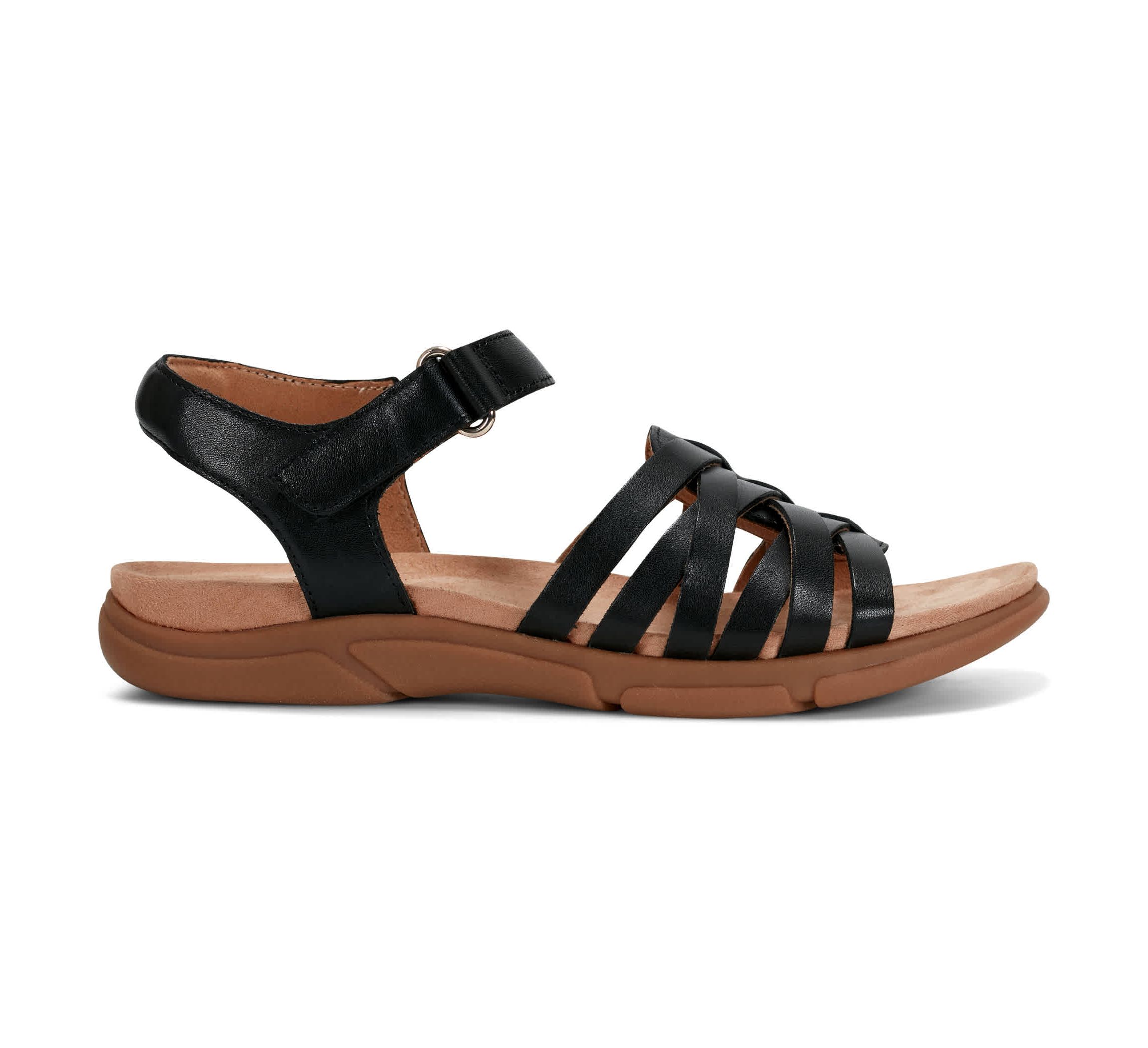 Marlene Open Toe Flat Strappy Sandals