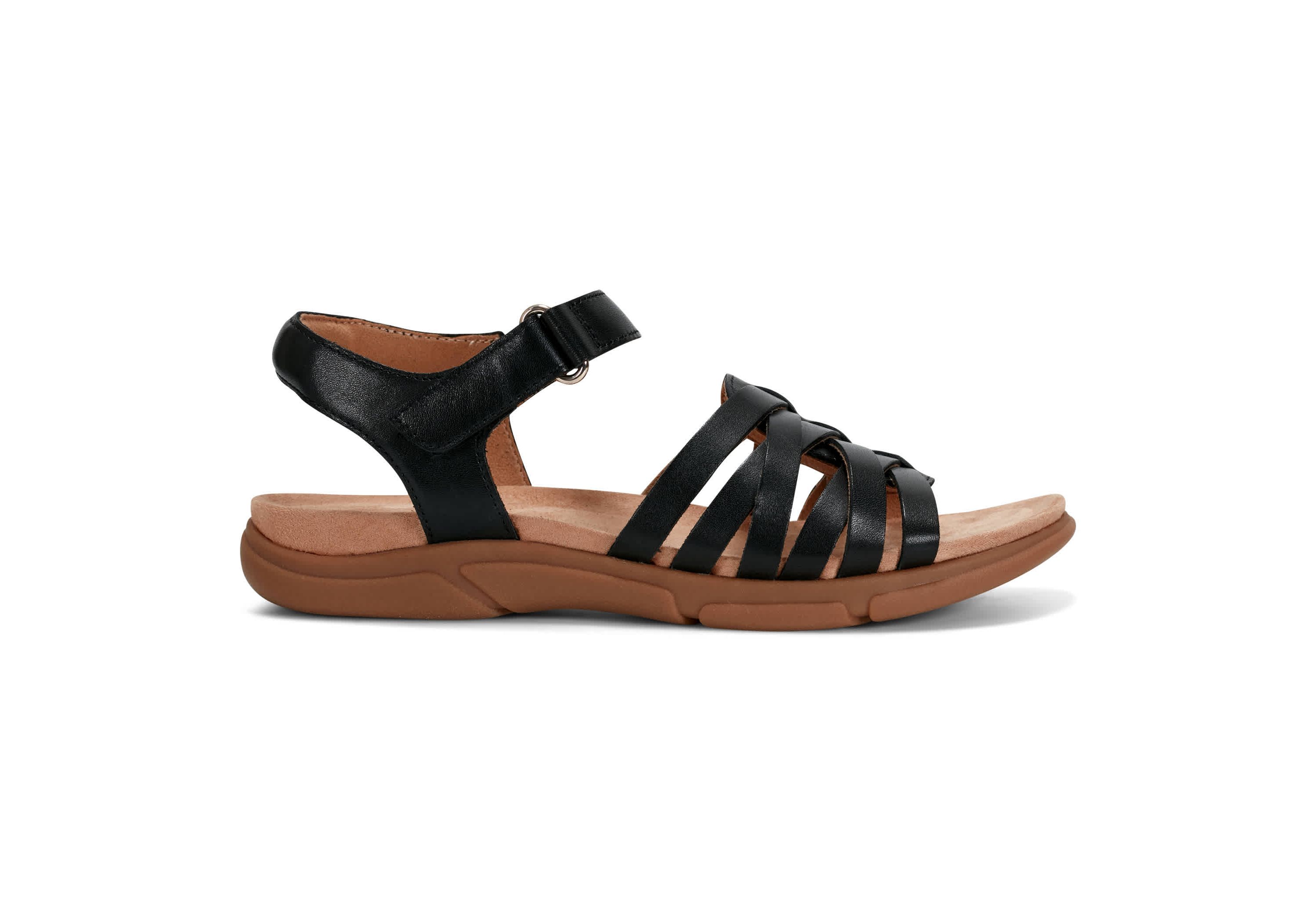 Marlene Open Toe Flat Strappy Sandals
