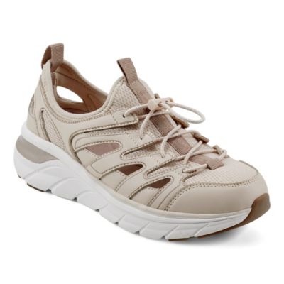 Easy Spirit Metri Round Toe Slip On Drawstring Sneakers belk