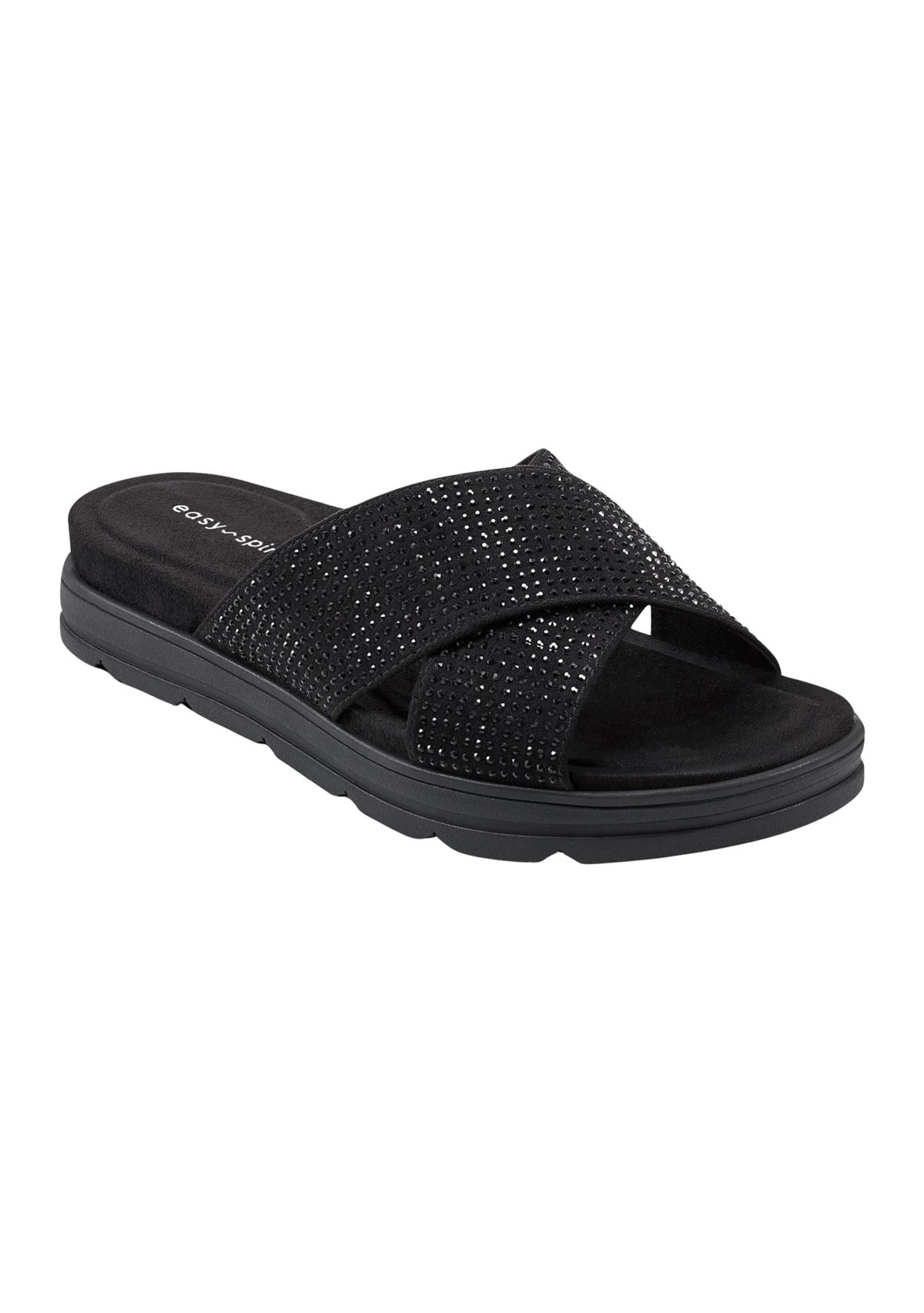 Stacy Casual Slip On Round Toe Sandals