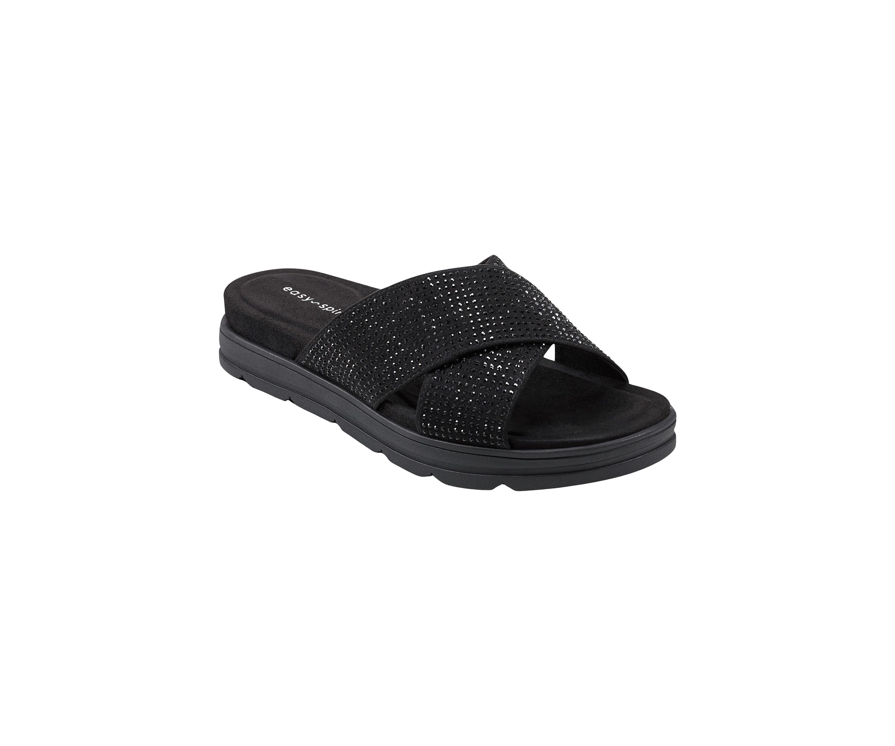 Stacy Casual Slip On Round Toe Sandals