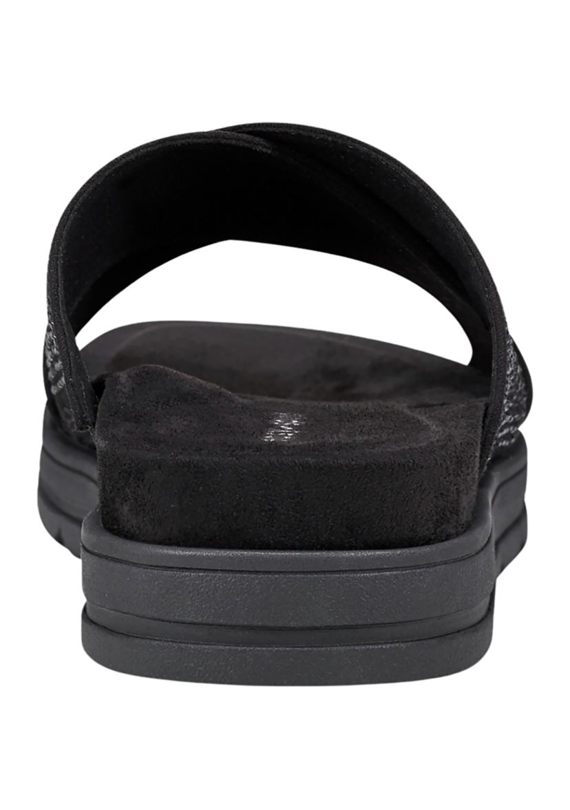 Stacy Casual Slip On Round Toe Sandals