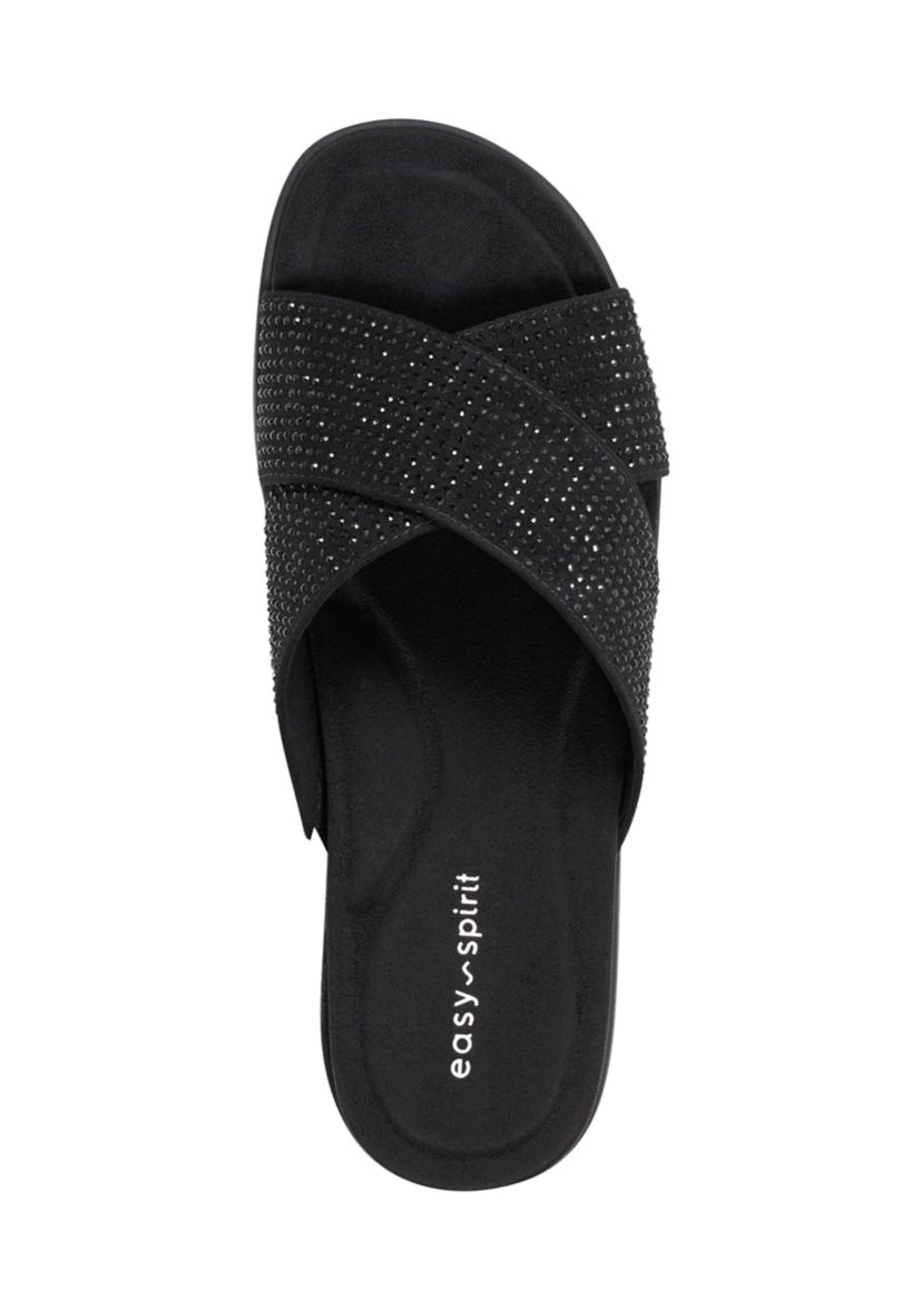 Stacy Casual Slip On Round Toe Sandals