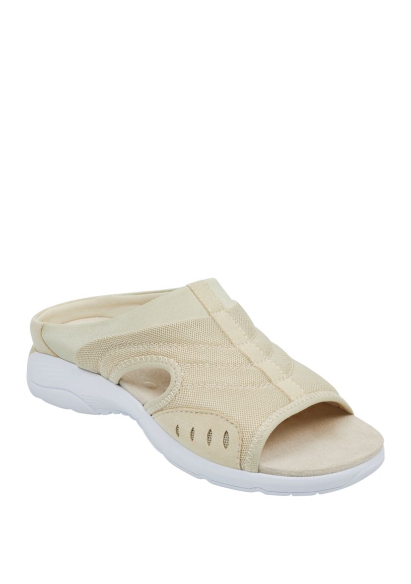 Traciee Round Toe Casual Flat Sandals