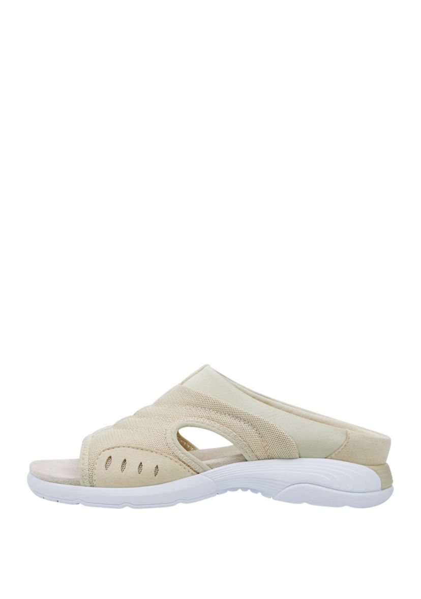 Traciee Round Toe Casual Flat Sandals