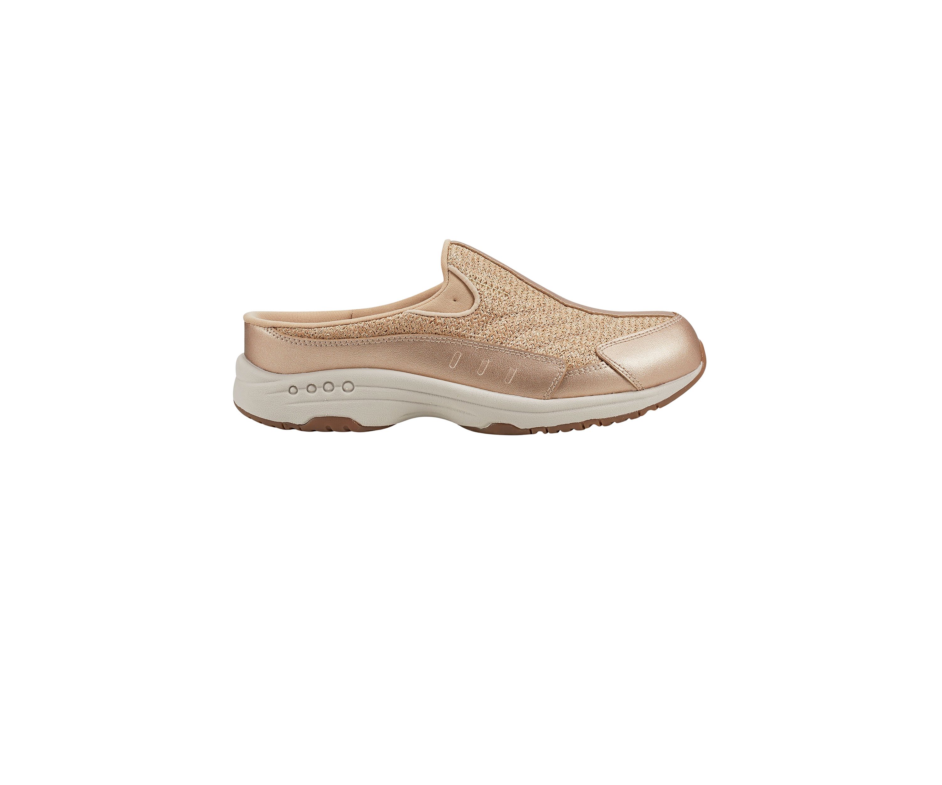 Traveltime Round Toe Casual Slip On Sneaker Mules