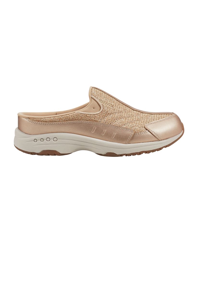 Traveltime Round Toe Casual Slip On Sneaker Mules