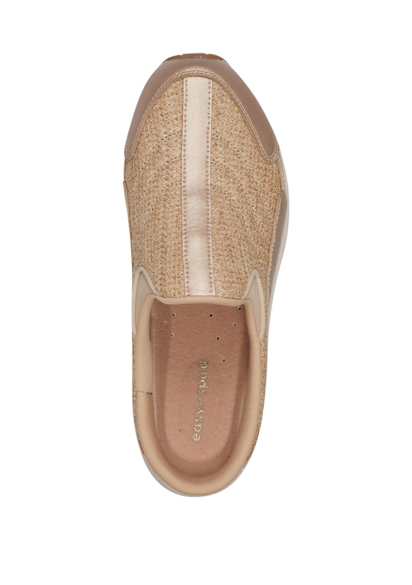Traveltime Round Toe Casual Slip On Sneaker Mules